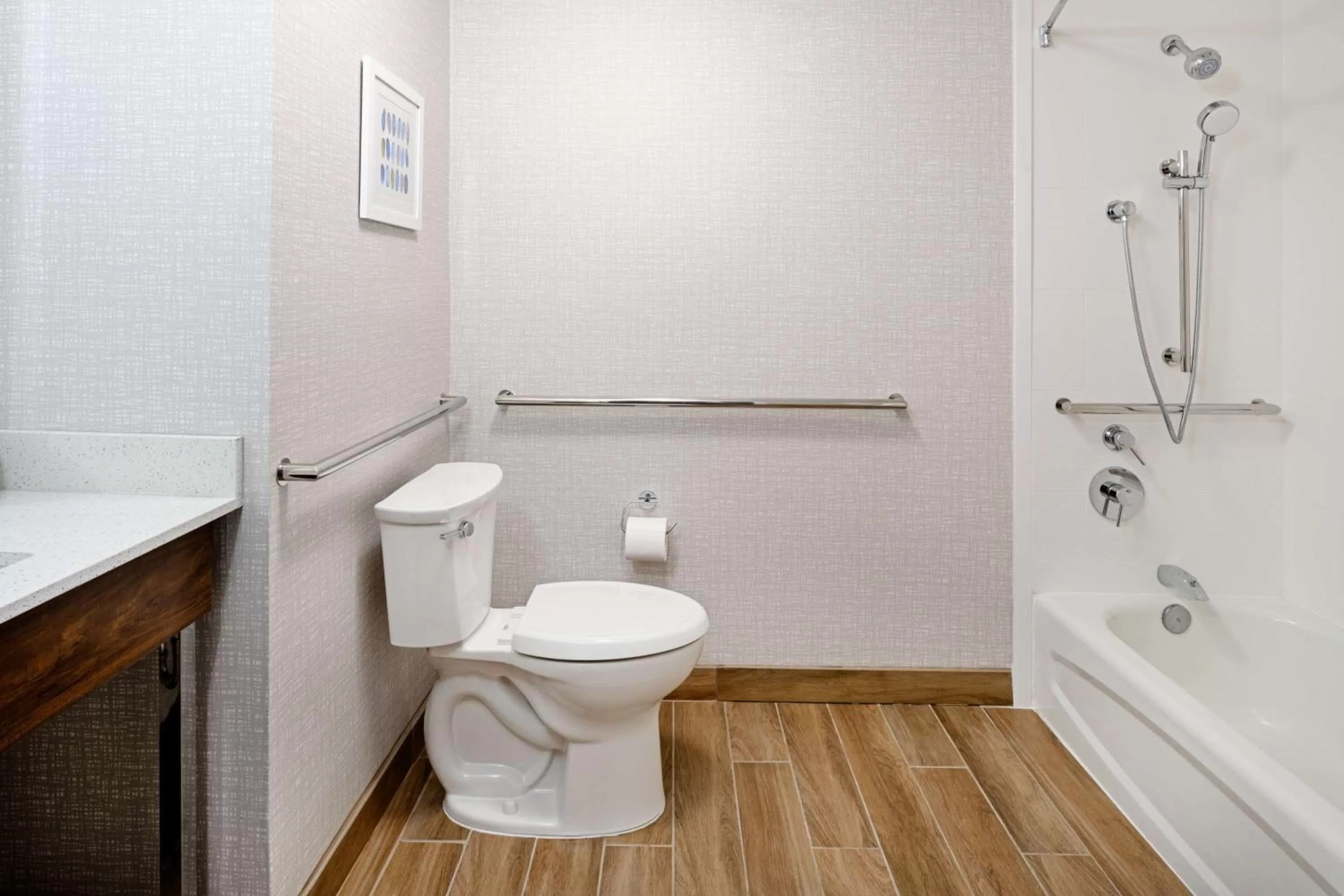 Bathroom in Hampton Inn Richmond-Mechanicsville