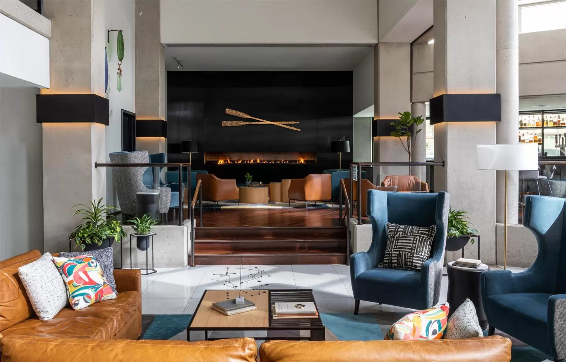 Lobby or reception in Hotel Murano