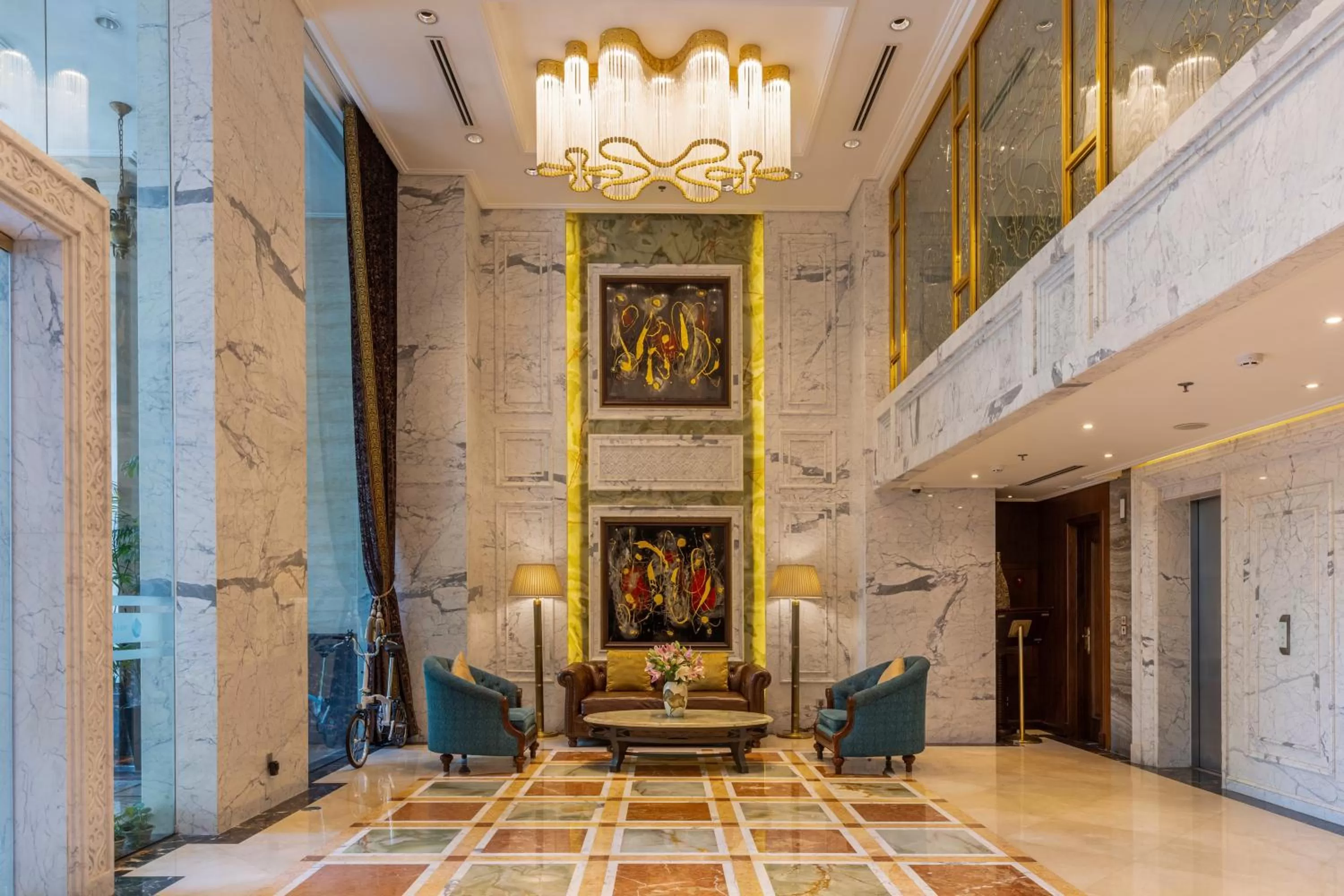 Lobby or reception in The Lapis Hotel