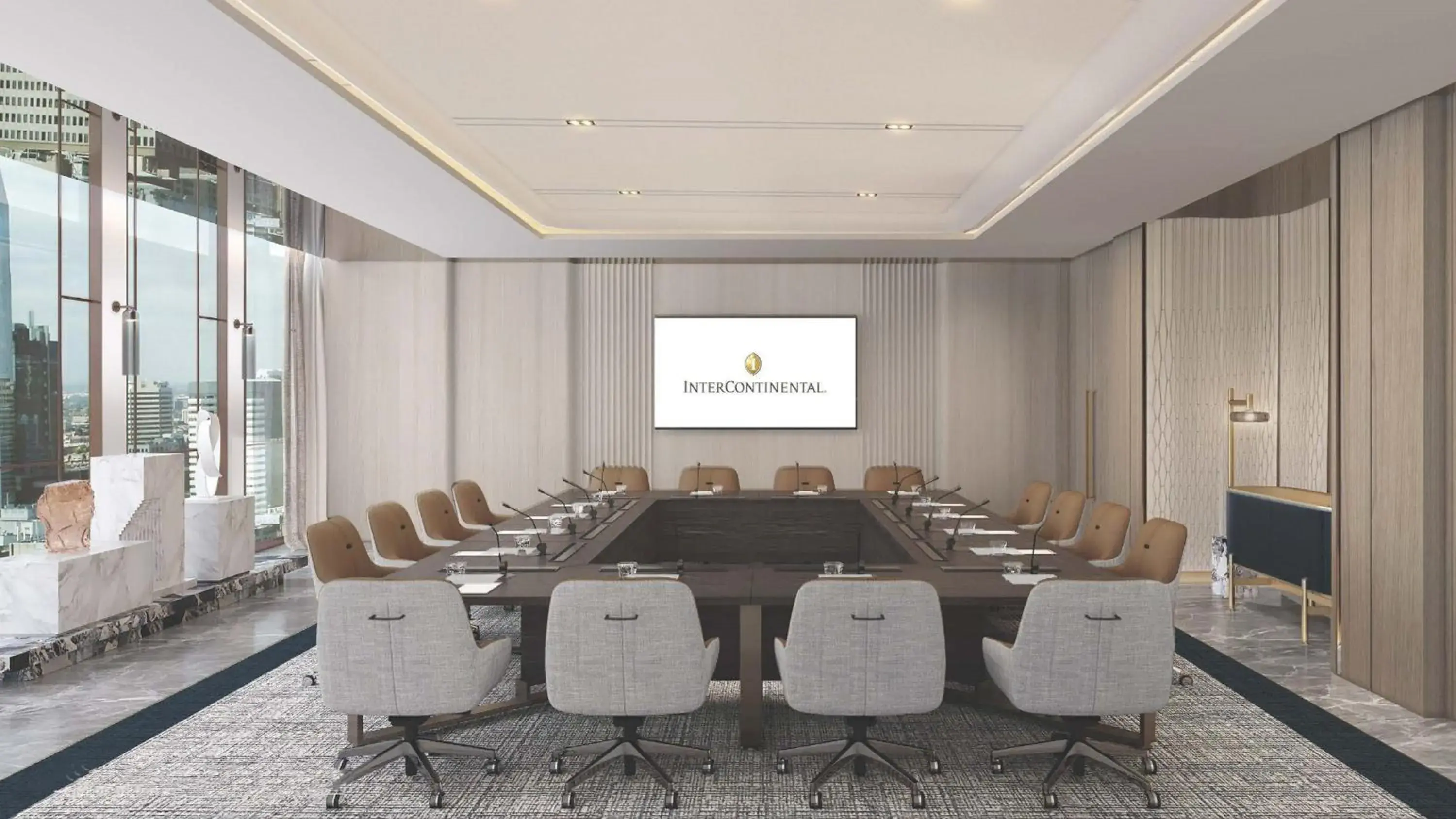 Meeting/conference room in InterContinental Hotels Shenzhen WECC, an IHG Hotel