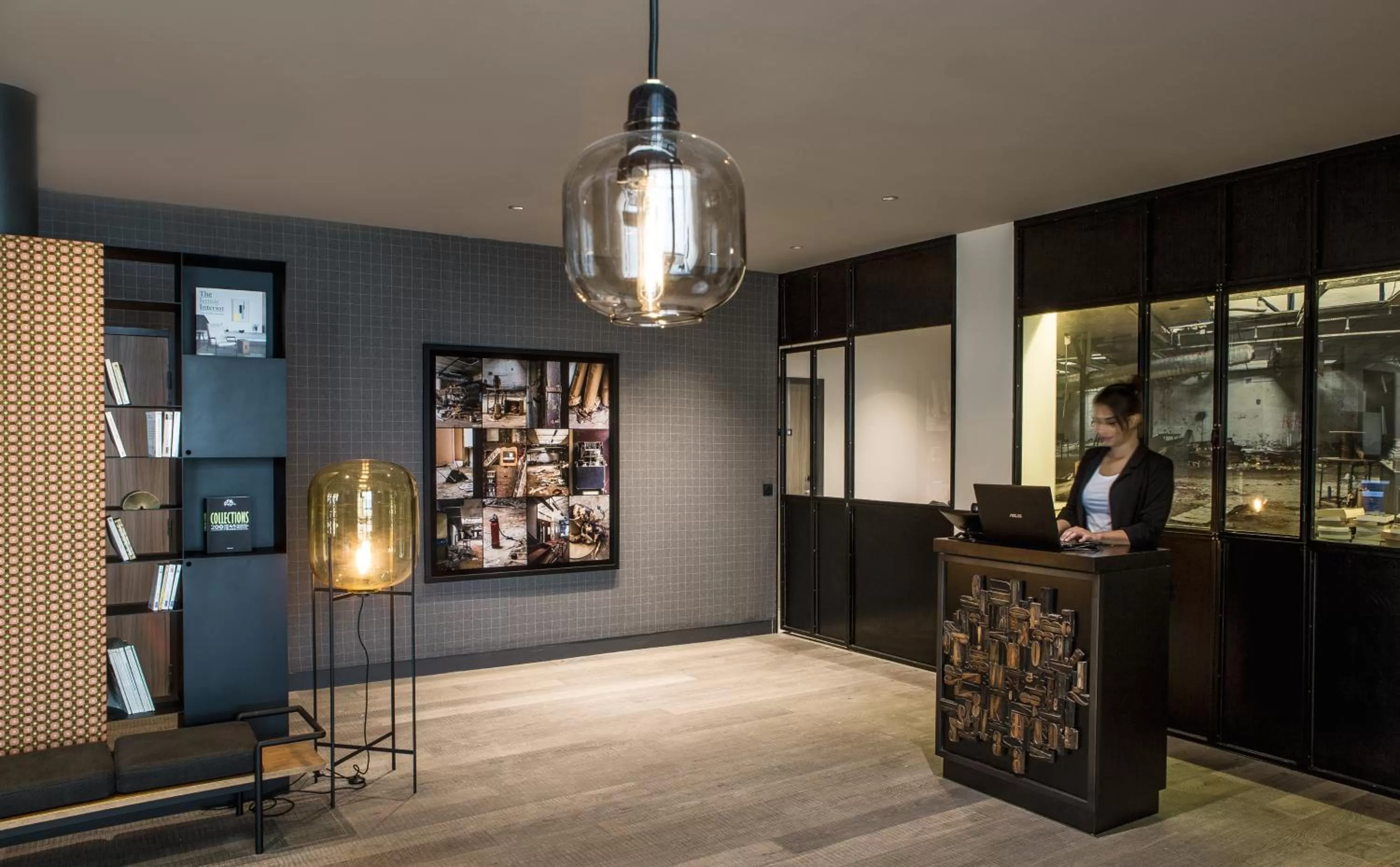 Lobby or reception in L'Imprimerie Hôtel