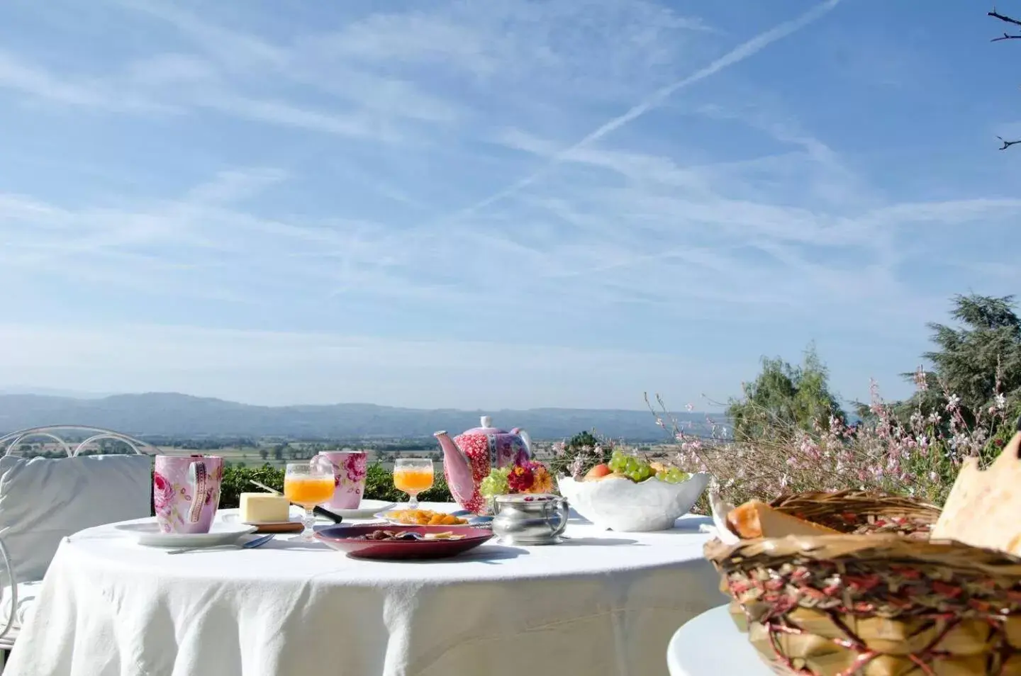 Breakfast in Le Mas Dauphinois