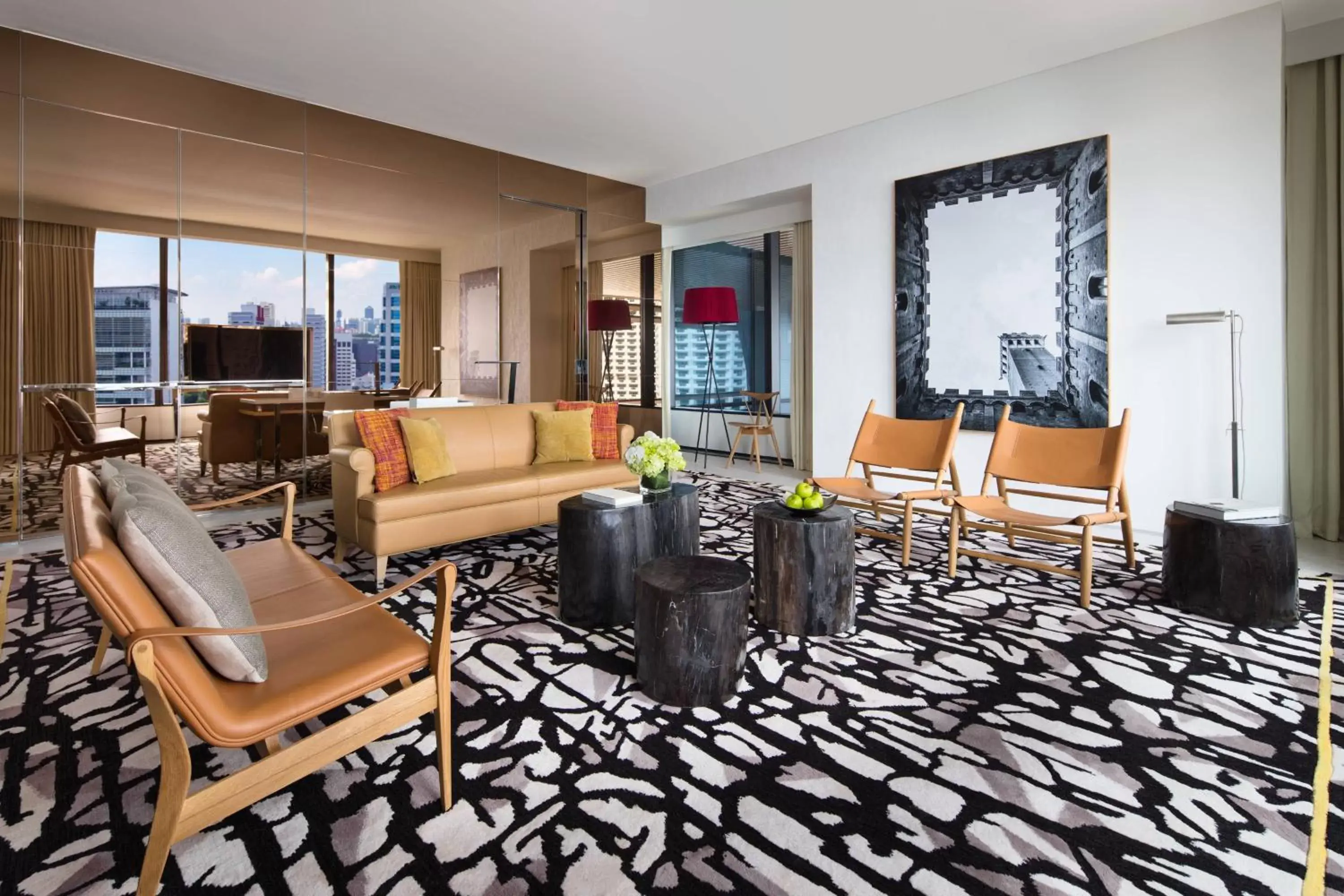 Living room, Seating Area in JW Marriott Hotel Singapore South Beach