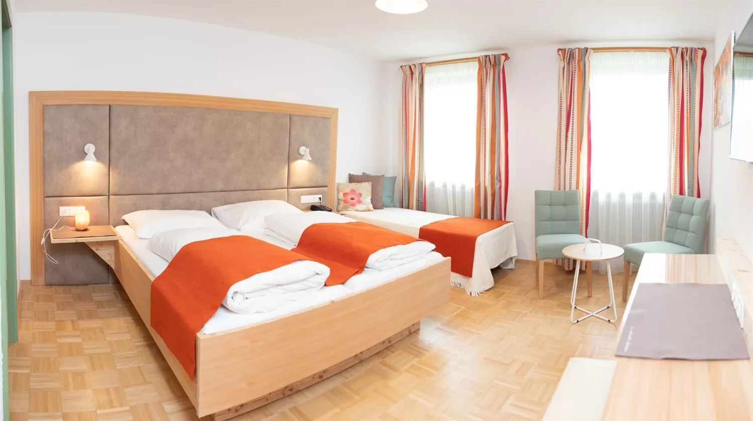 Bedroom, Bed in Santner, Hotel