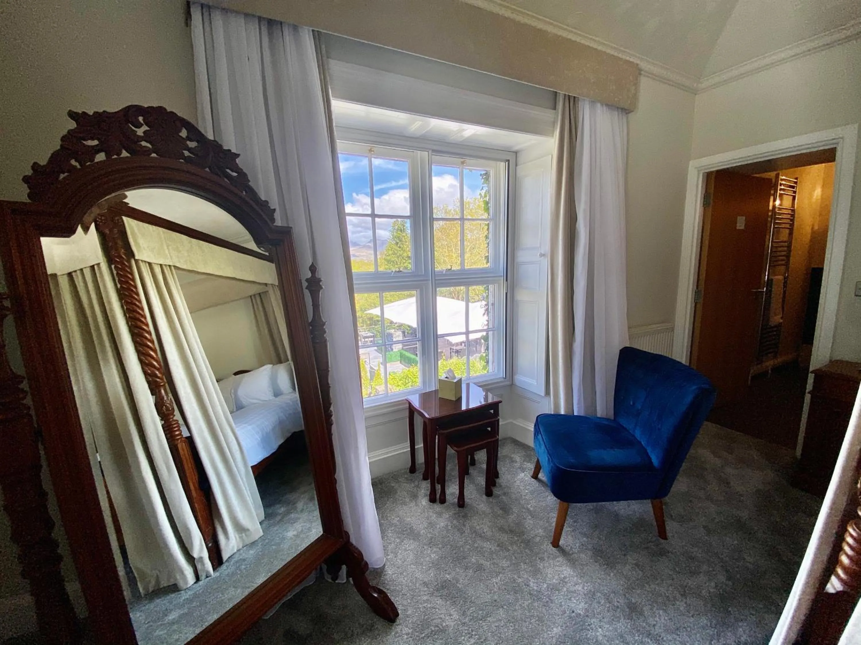 View (from property/room), Bed in Aberdunant Hall