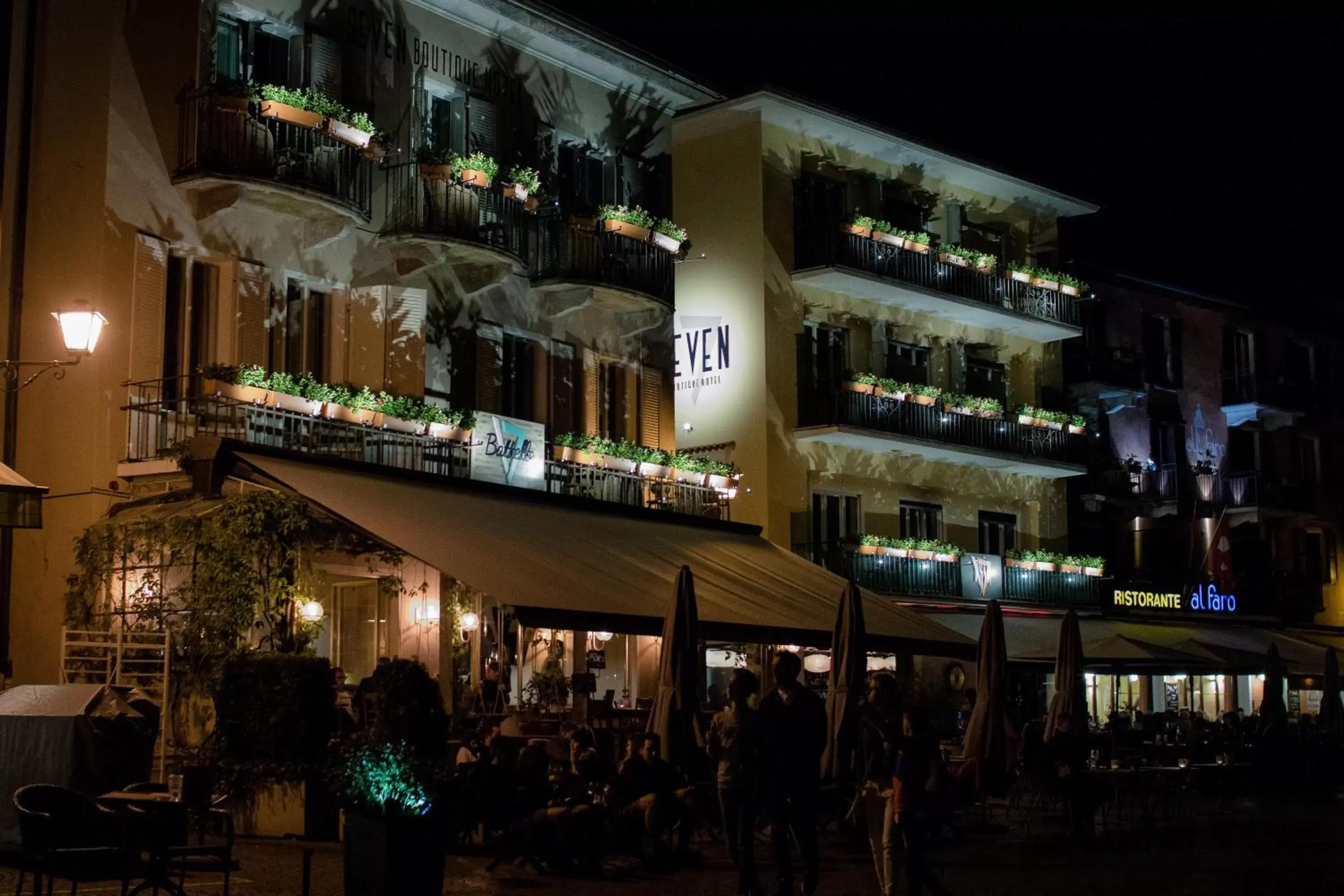 Facade/entrance, Lounge/Bar in Seven Boutique Hotel