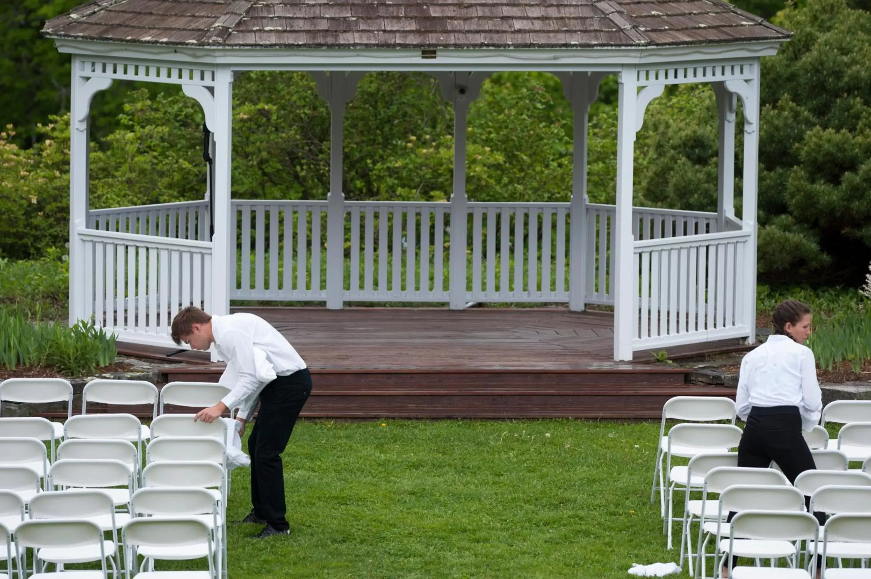 Staff in Summit Lodge