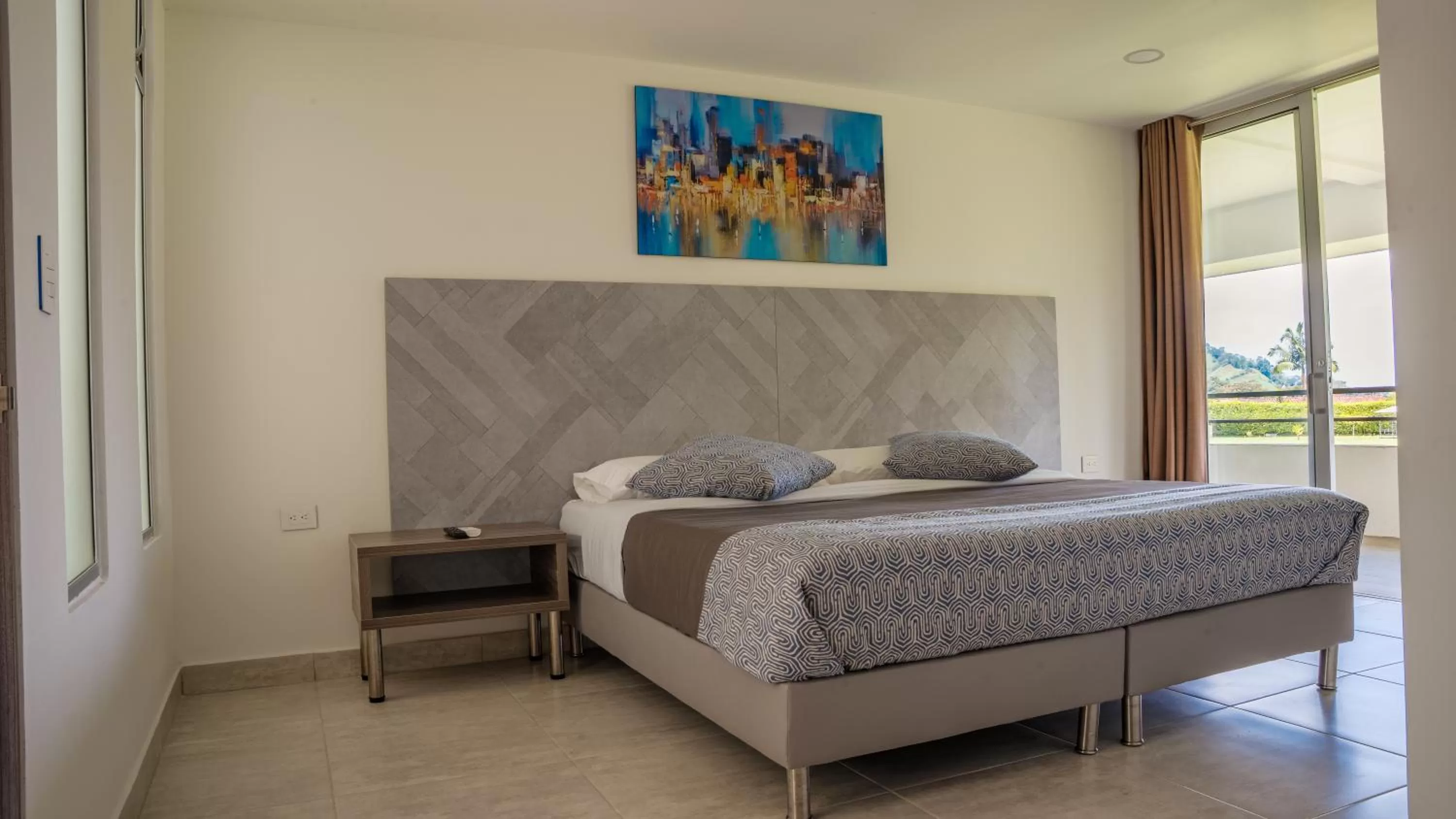 Bed in Hotel Palo Grande CF Pereira