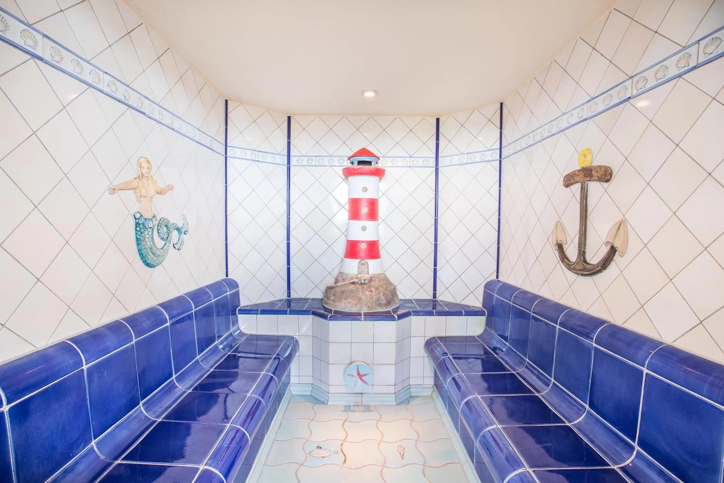 Steam room in Hotel Fährhaus