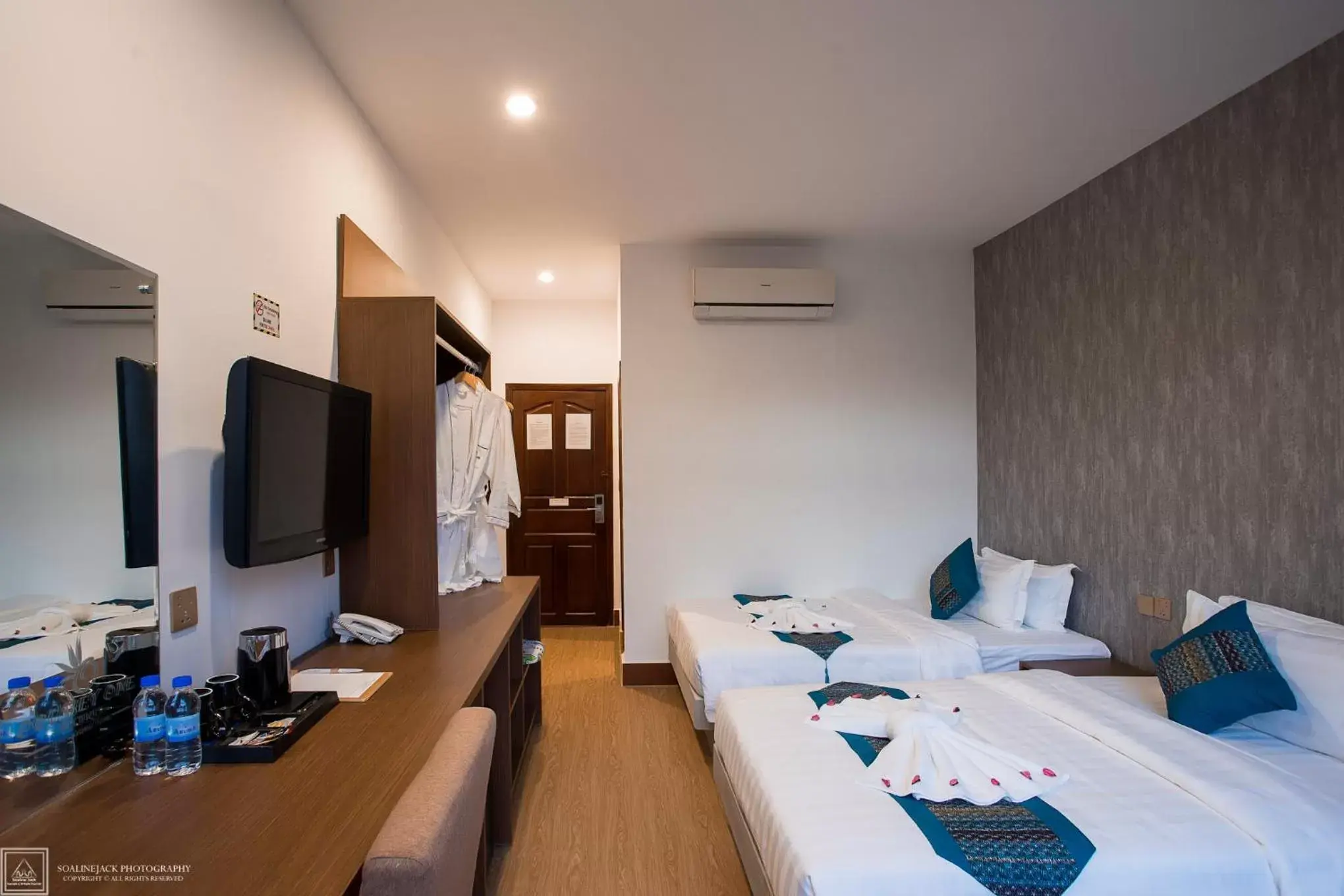 Deluxe Twin Room in Orussey One Boutique Deluxe Twin Room in Orussey One Boutique