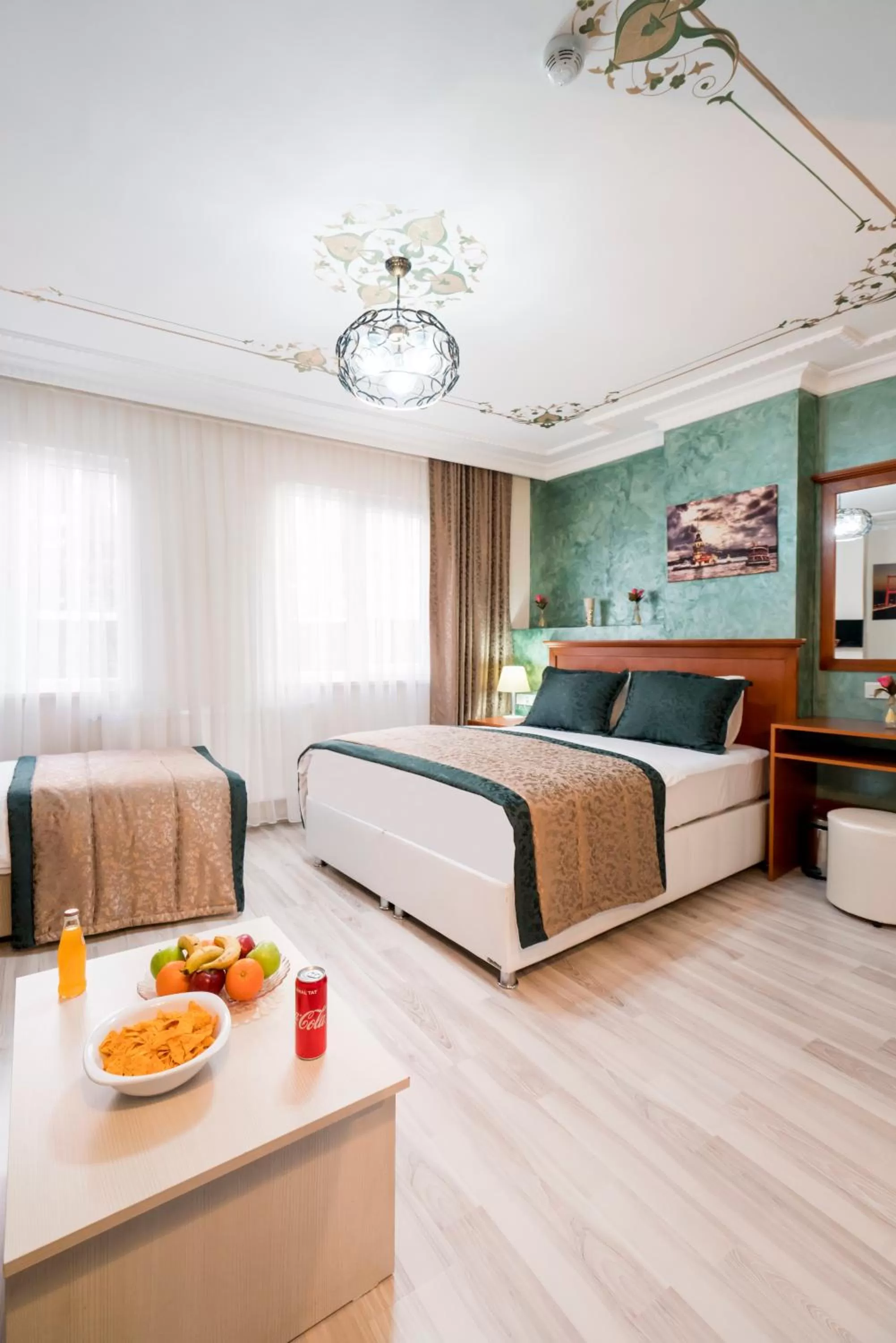 Photo of the whole room, Bed in Atam Suites