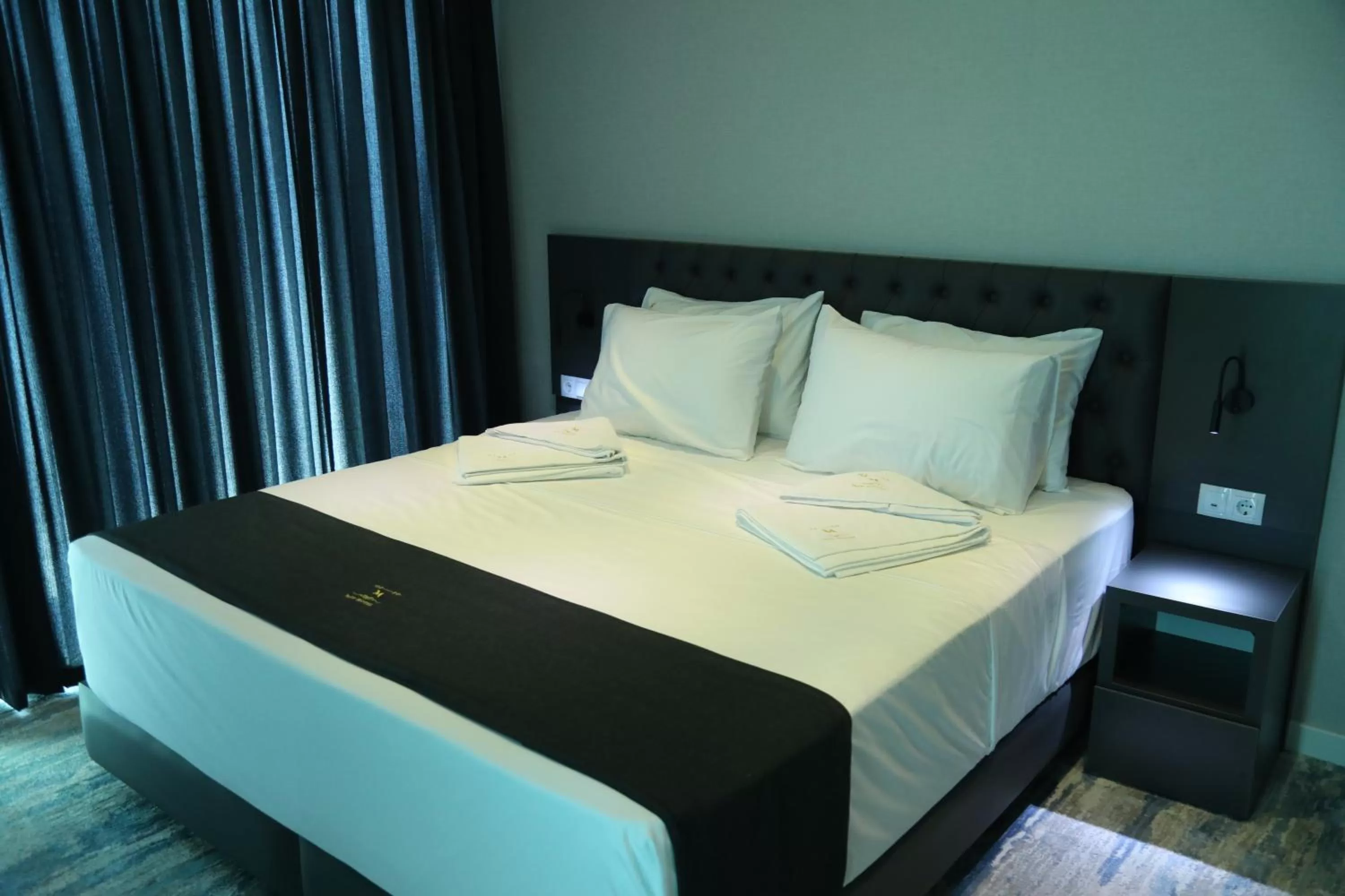 Bed in Mit Hotel Tbilisi