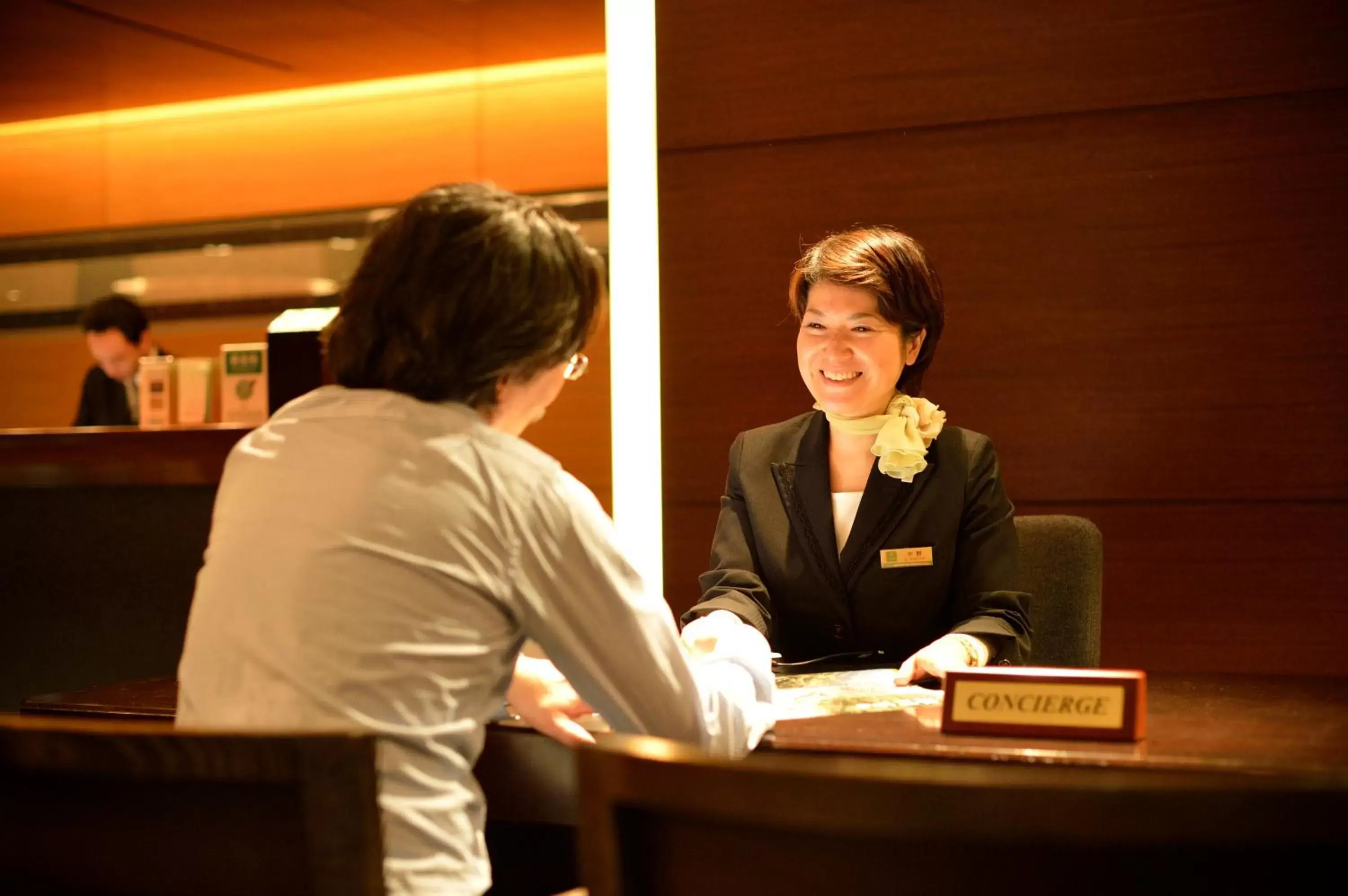 Staff, Lobby/Reception in Kyoto Tokyu Hotel