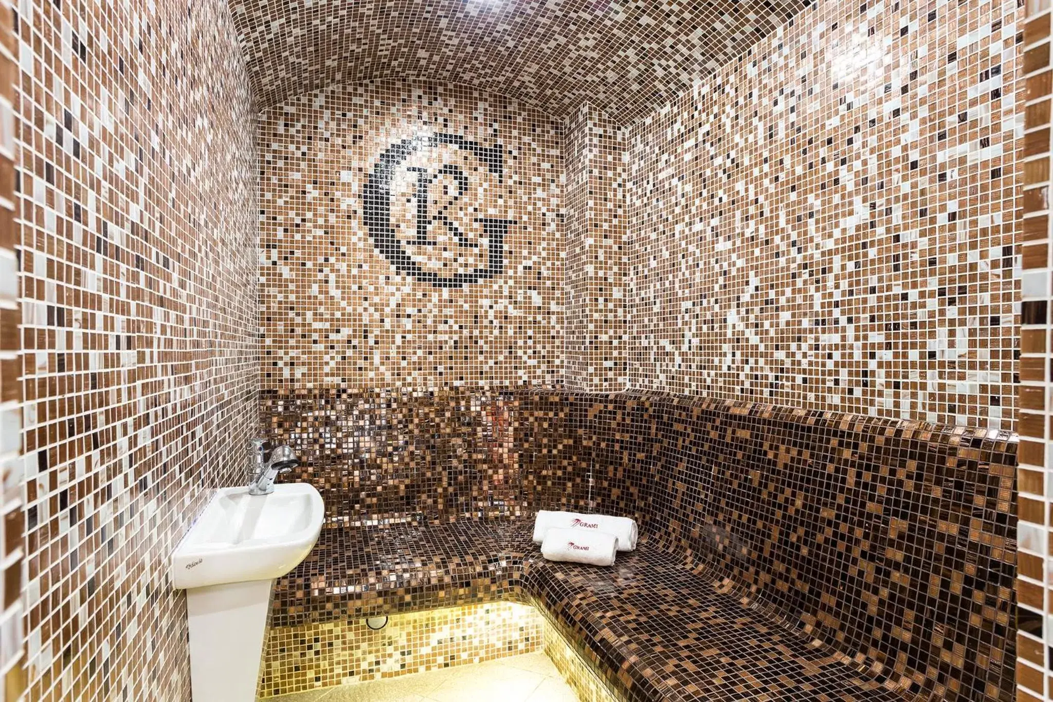 Sauna, Bathroom in Grami Hotel Sofia