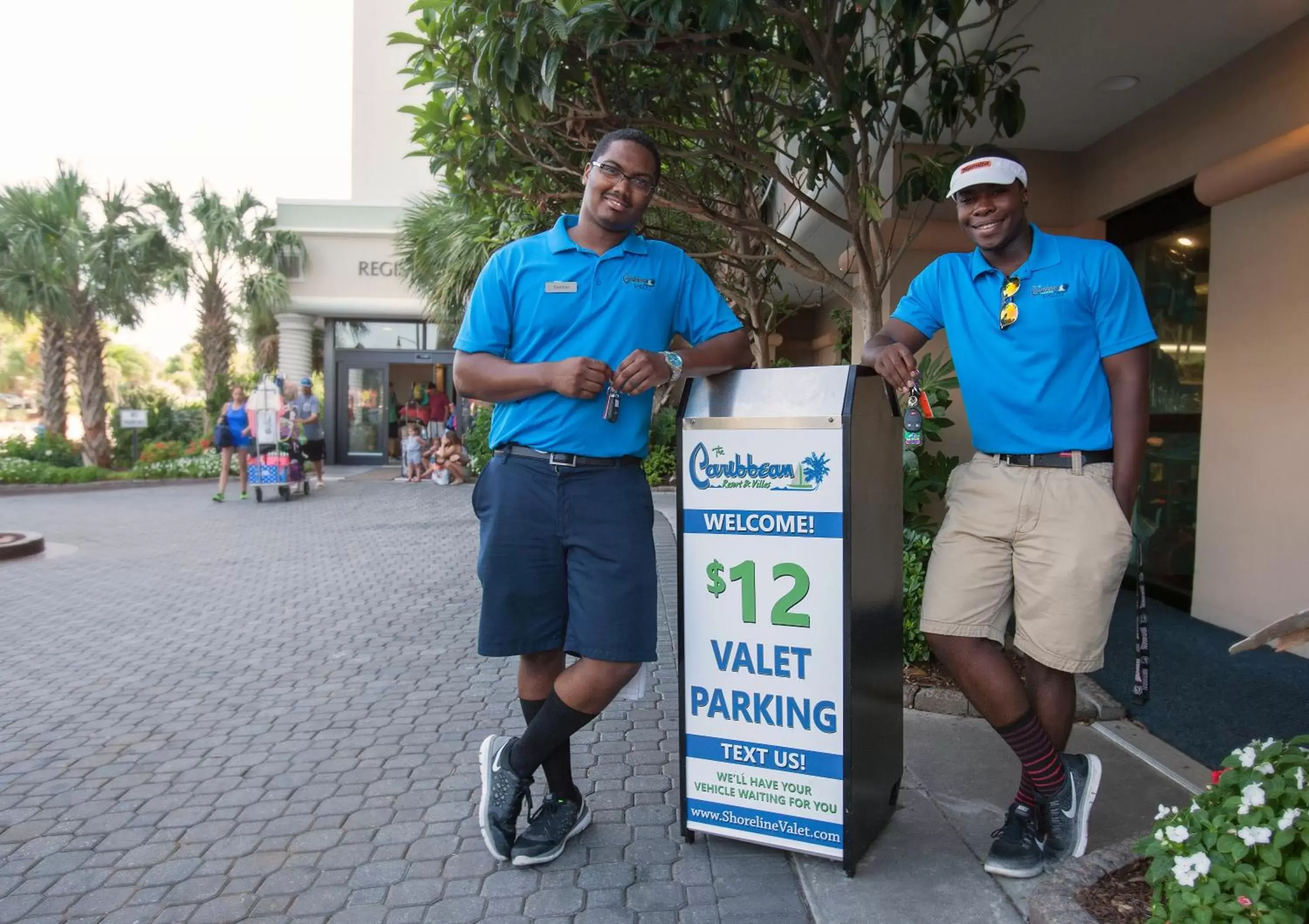 Staff, Guests in Caribbean Resort Myrtle Beach