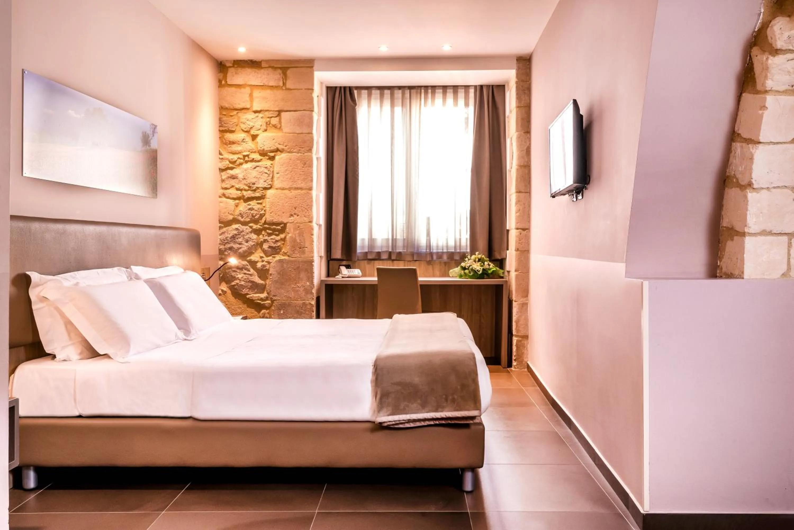 Bed in San Giorgio Palace Hotel Ragusa Ibla