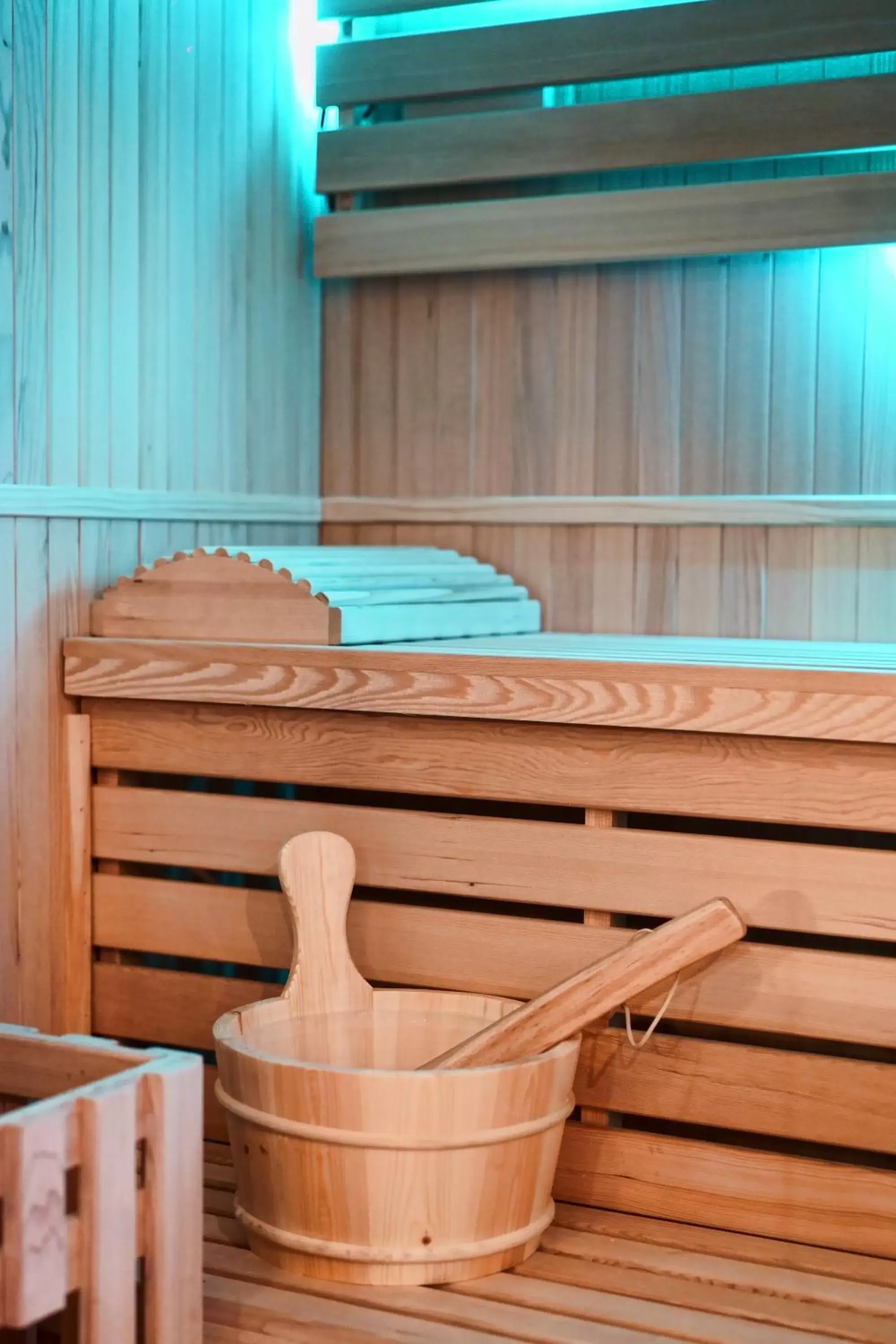 Sauna in Home dentro il teatro