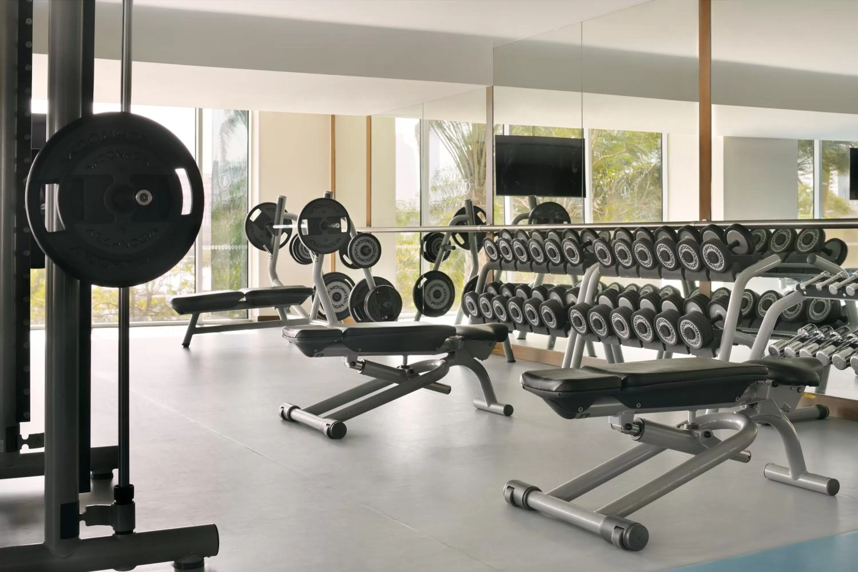 Fitness centre/facilities in InterContinental Residence Suites Dubai Festival City by IHG