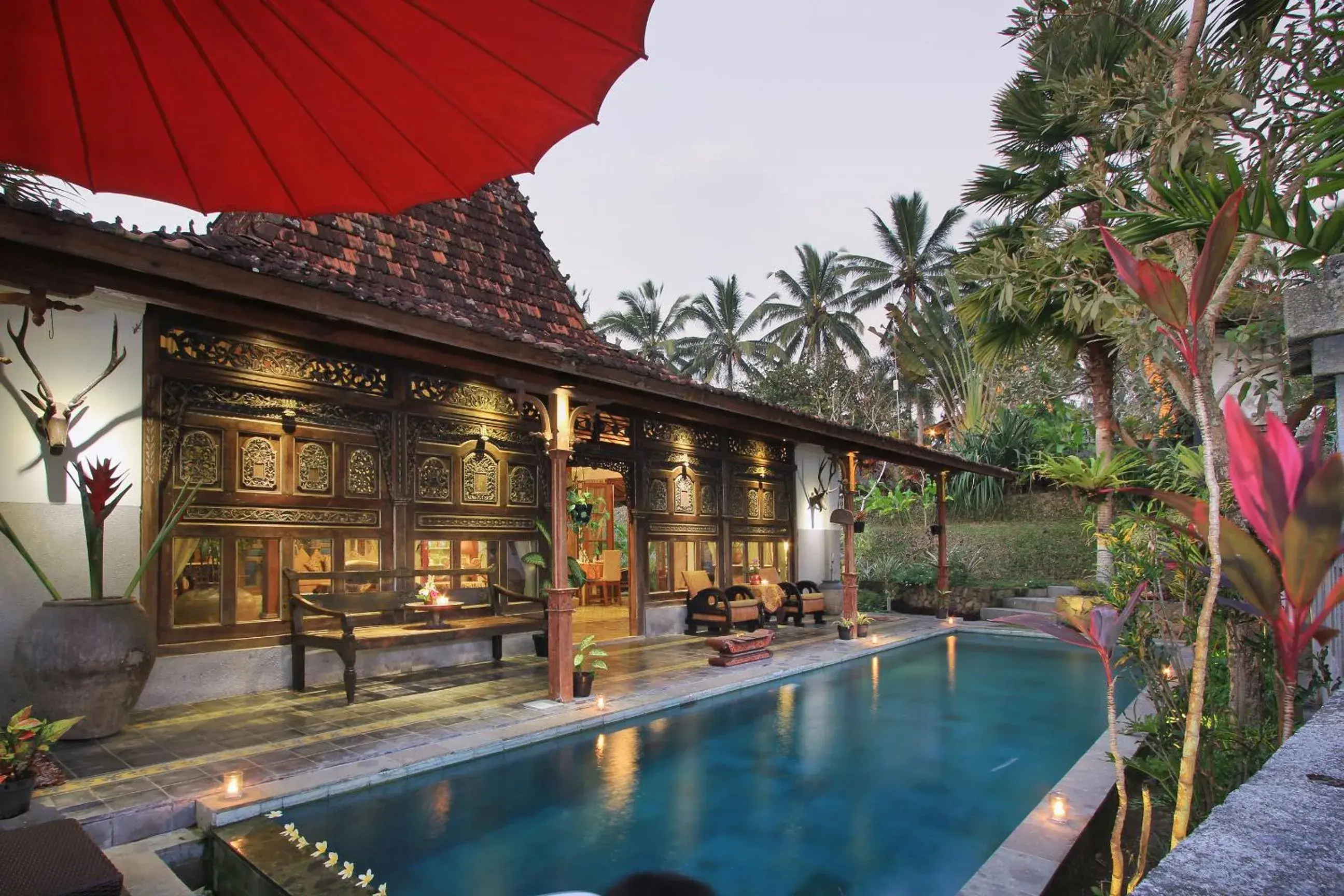 Property building, Swimming Pool in Ubud Syailendra Heritage Villas by EPS