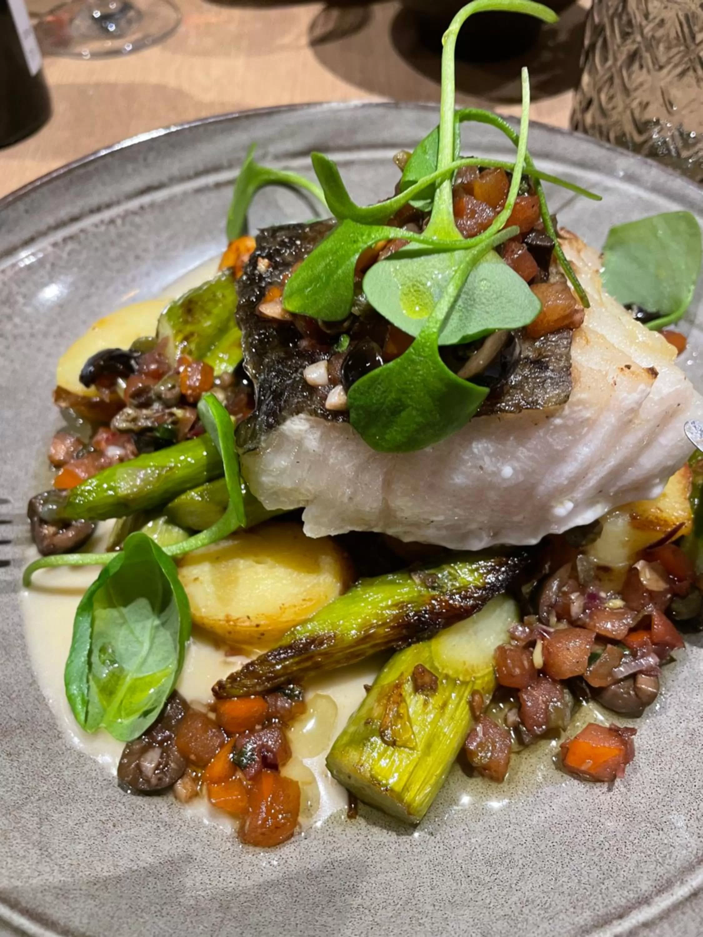 Lunch in Cosmopolite Hotel Nieuwpoort-Bad