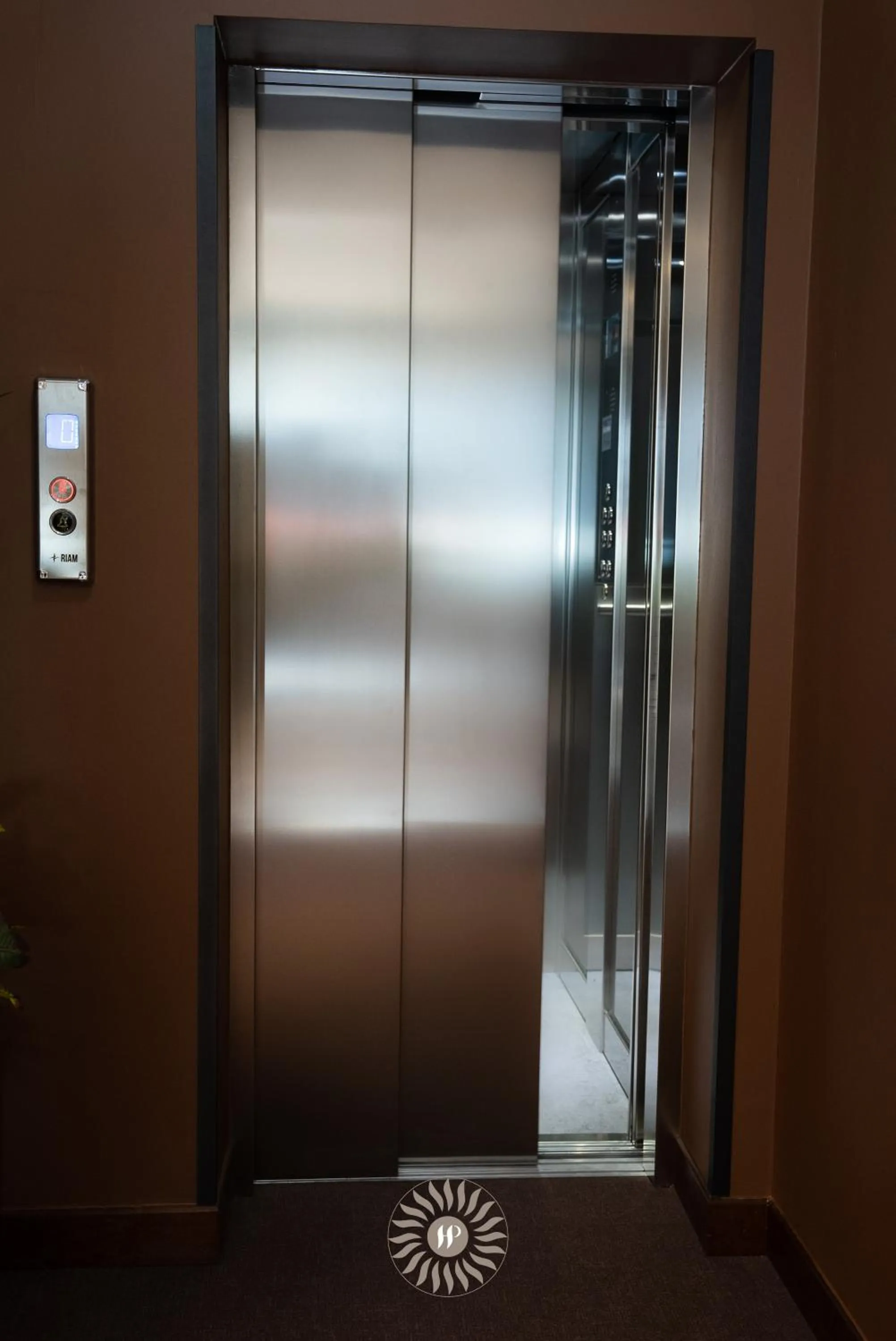 elevator in Hotel Puccini
