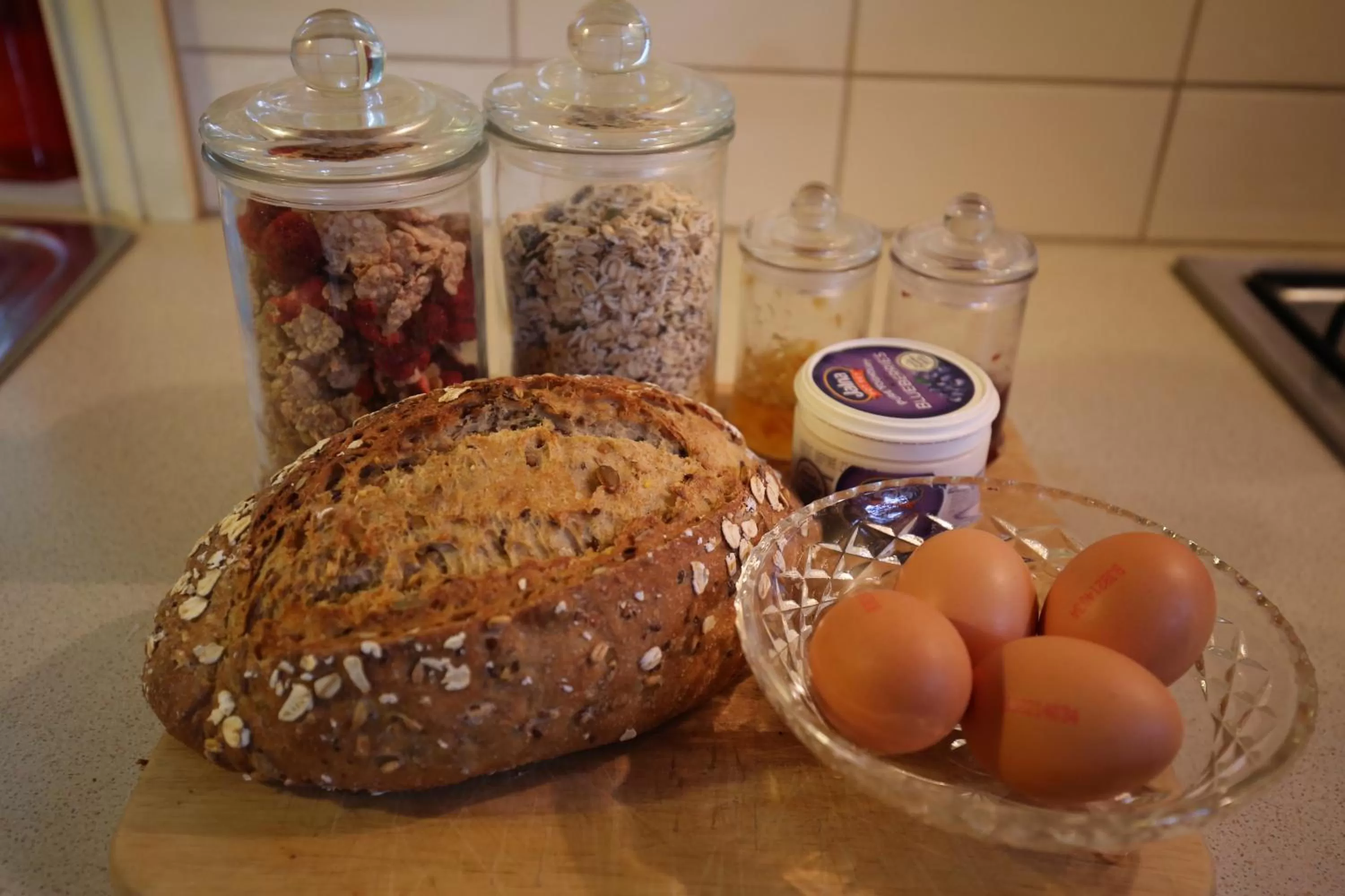 Food close-up in Cambridge Cottages