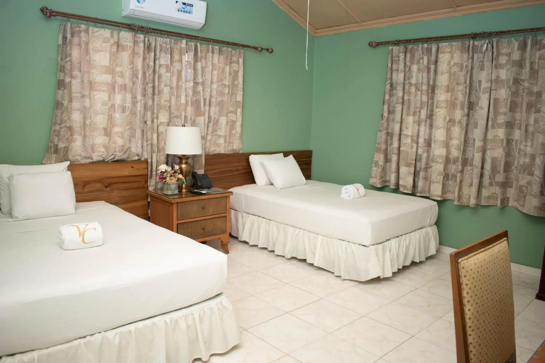 Bed in Auberge Villa Cana