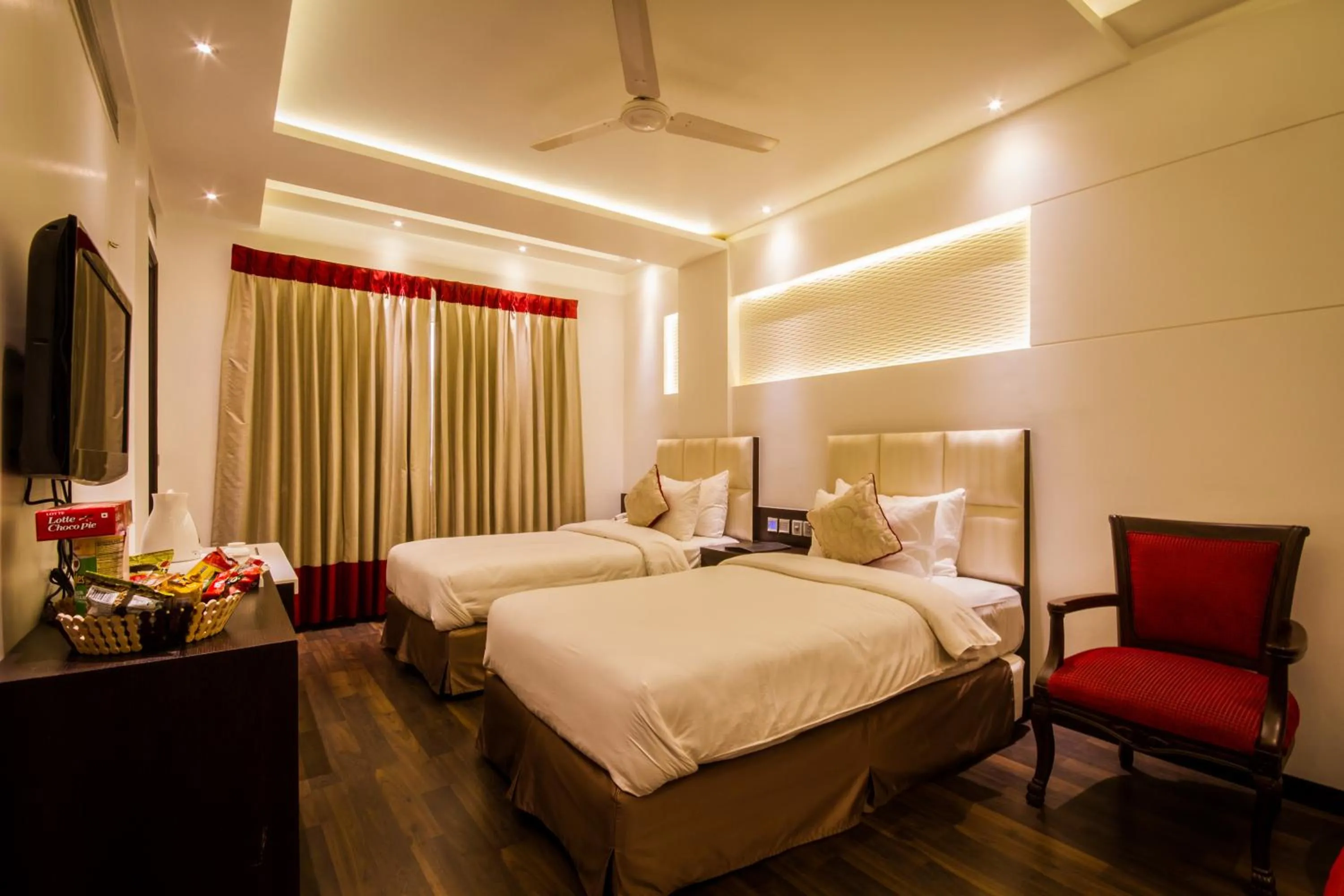 Bed in Hotel Grand Godwin - Near New Delhi Railway Station - Paharganj