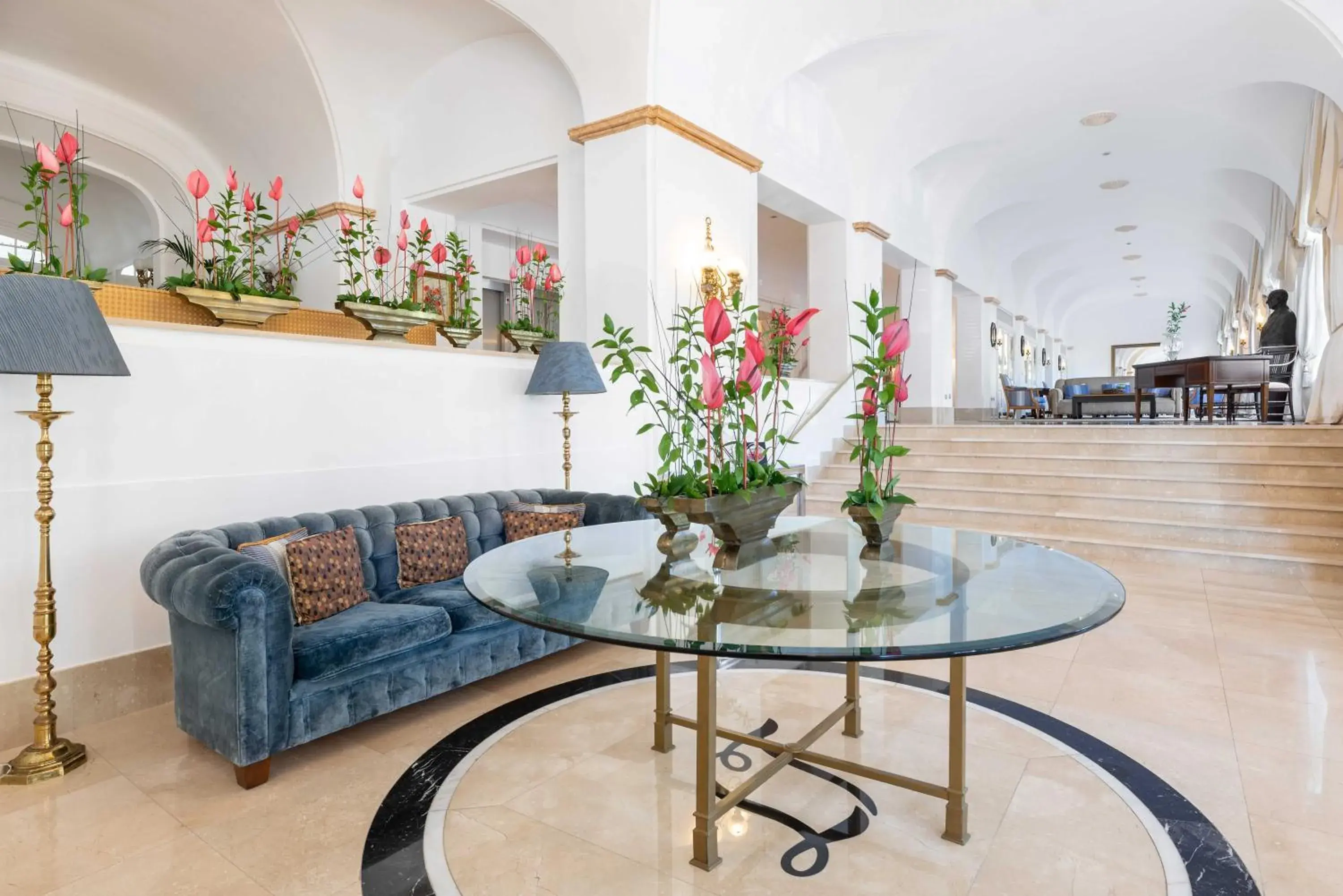 Lobby or reception in Eurostars Gran Hotel La Toja