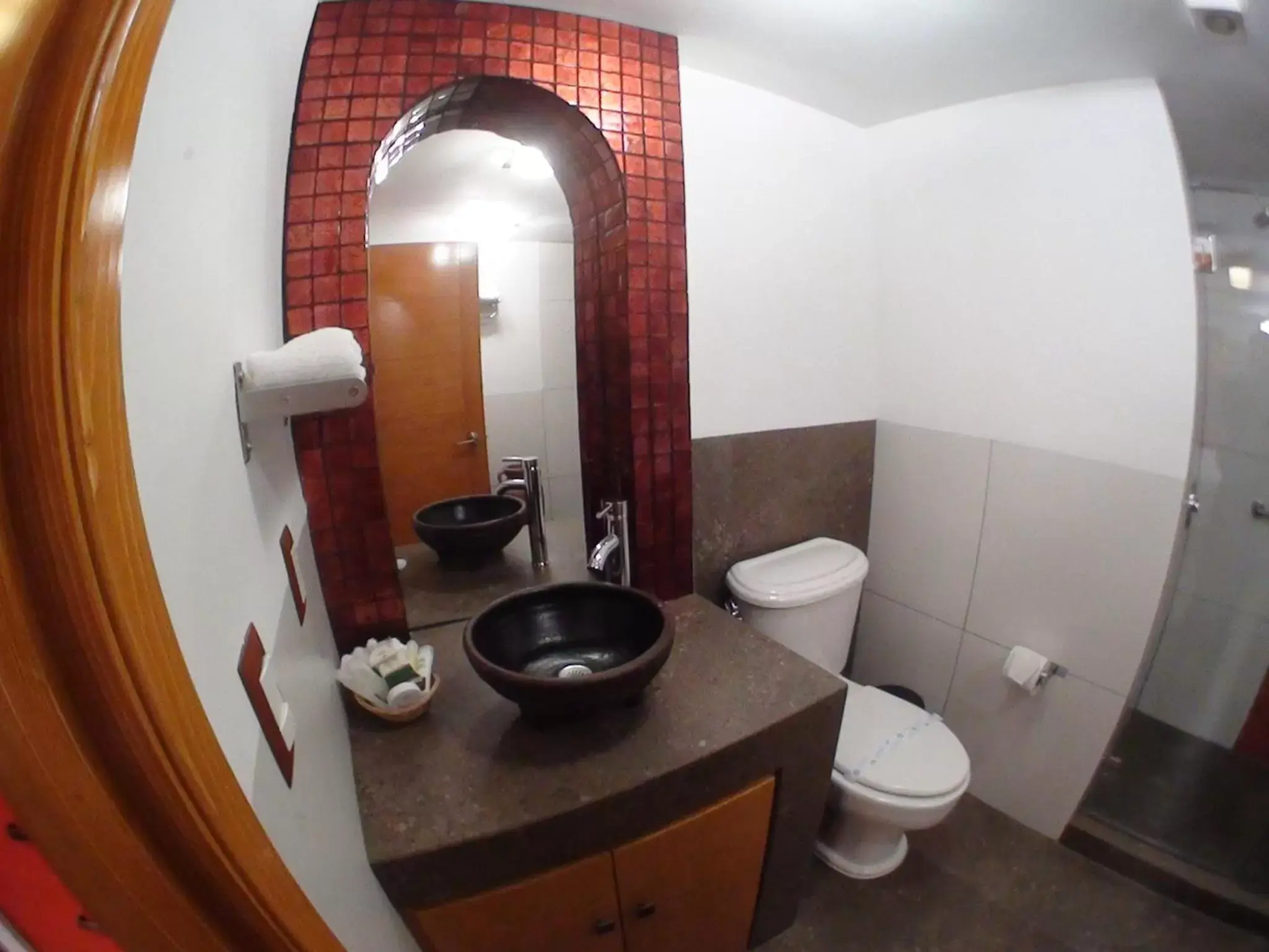Bathroom in Baja Inn Hoteles Rio