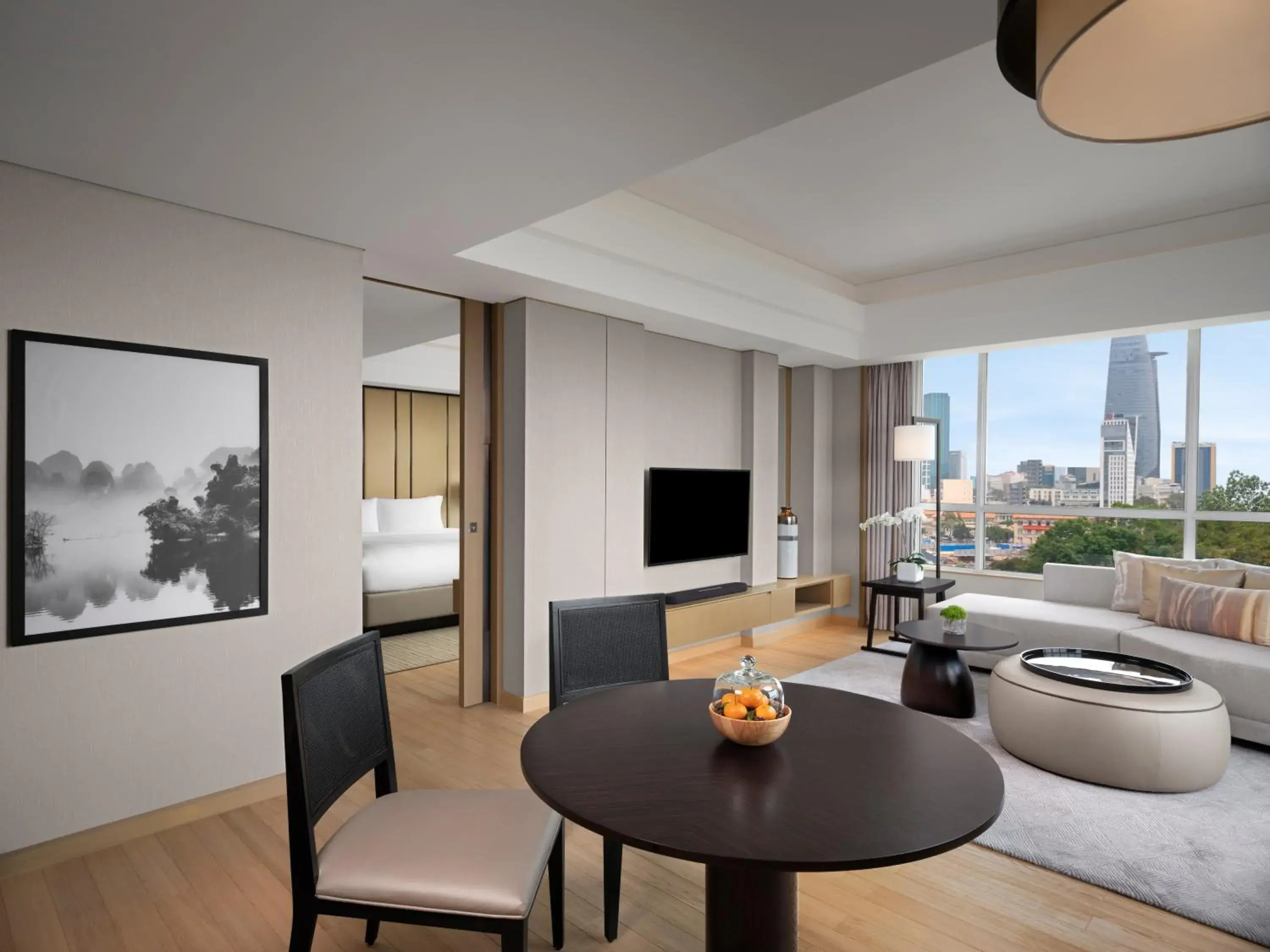 Living room in New World Saigon Hotel Living room in New World Saigon Hotel