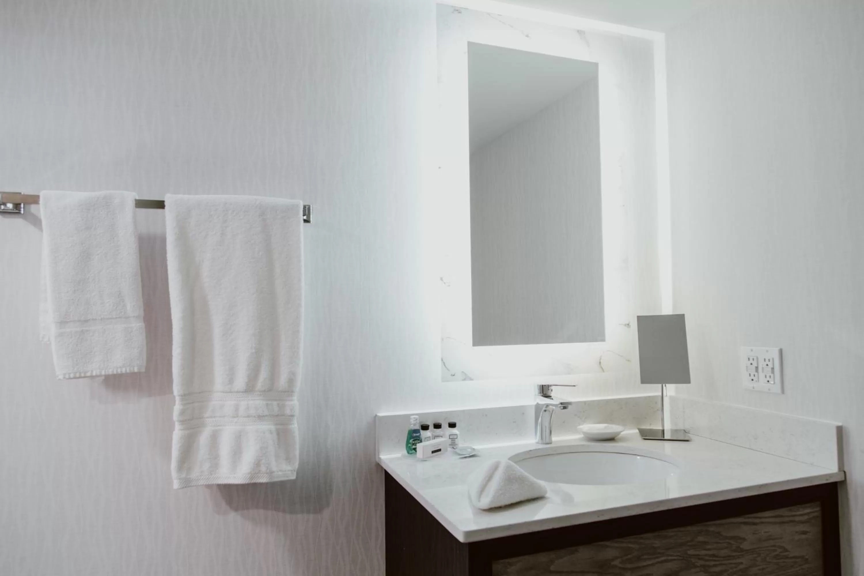 Bathroom in Crowne Plaza Fredericton Lord Beaverbrook by IHG