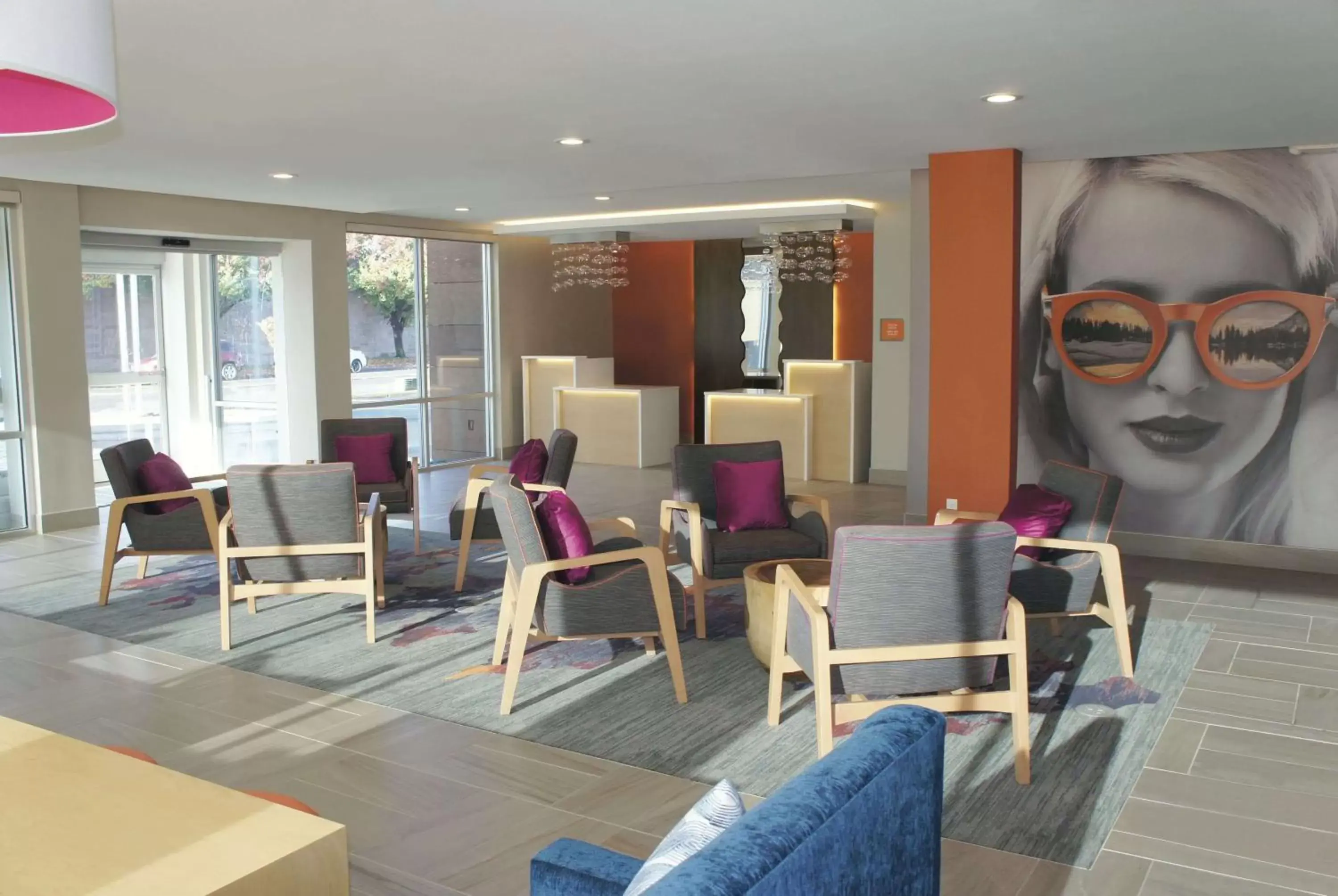 Lobby or reception in La Quinta by Wyndham Madera Lobby or reception in La Quinta by Wyndham Madera
