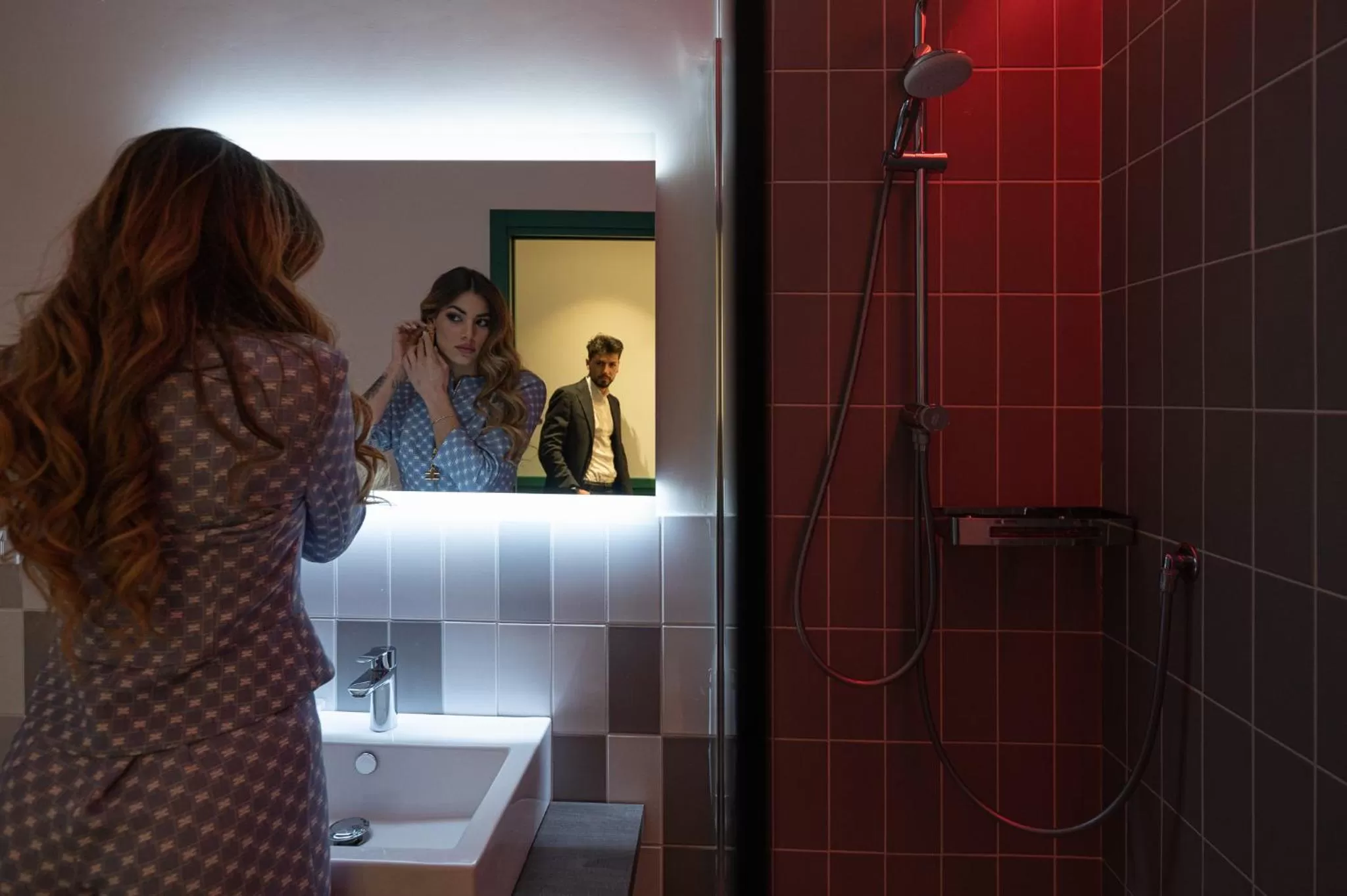 Shower in Smart Hotel Napoli