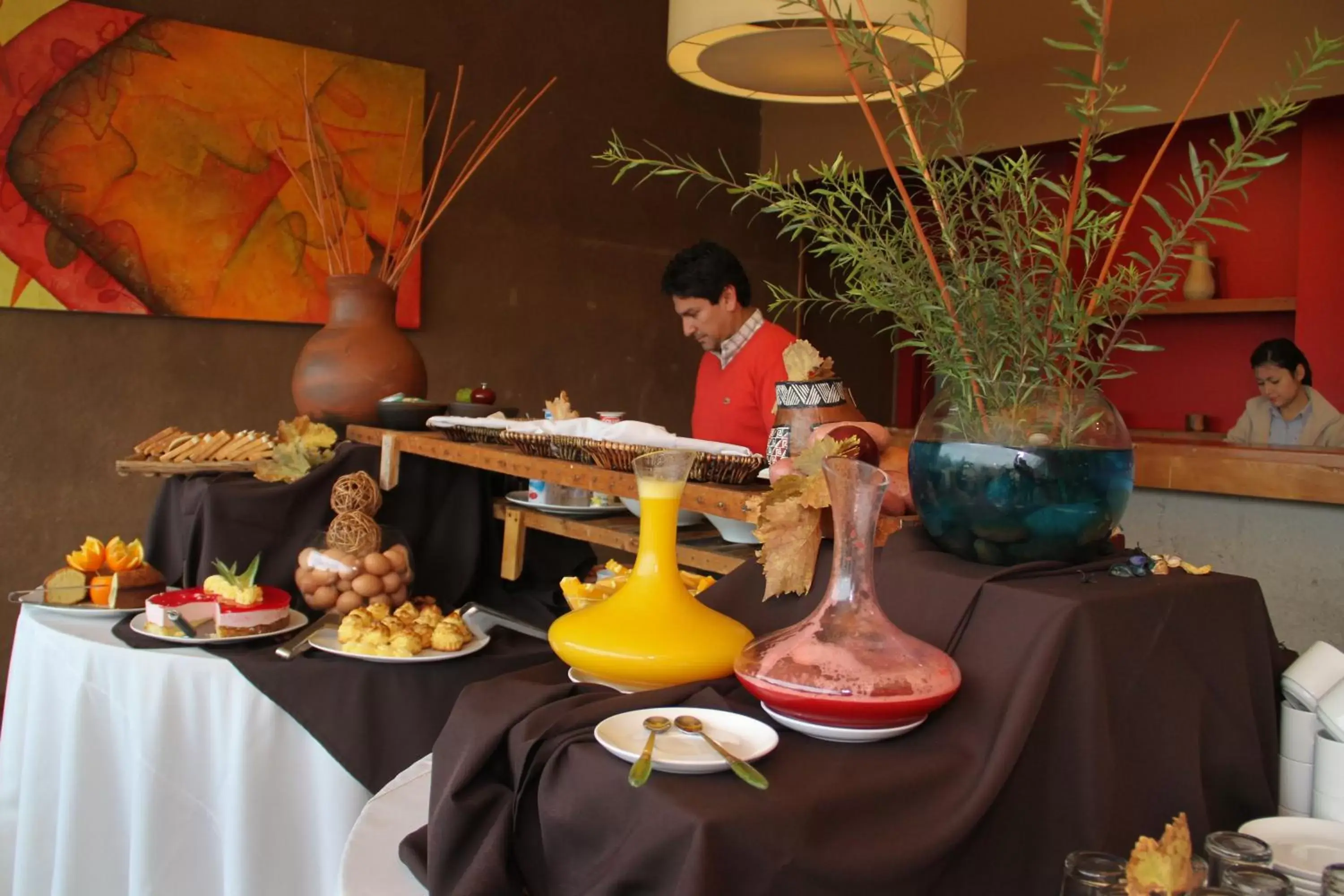 Buffet breakfast in Hotel Limari