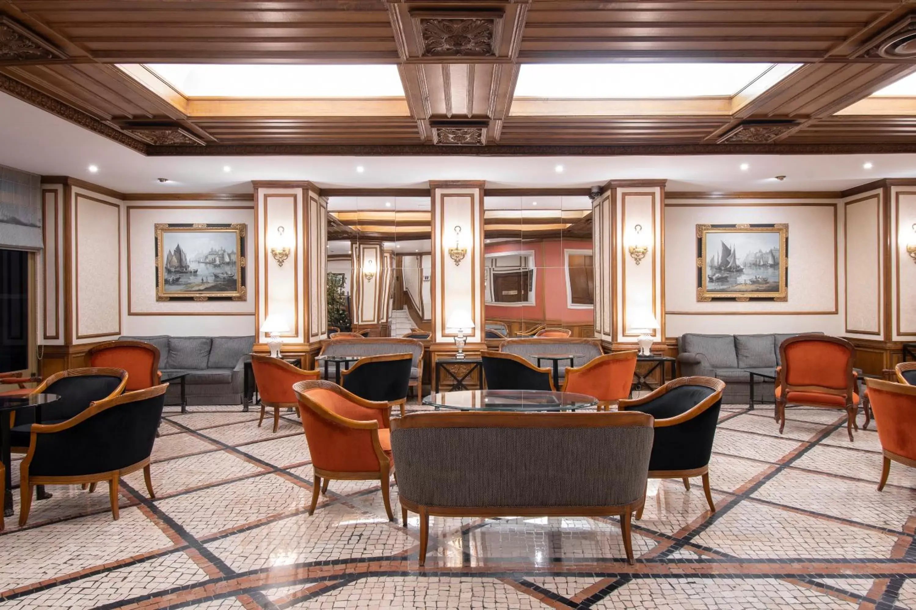 Lobby or reception in SANA Rex Hotel Lobby or reception in SANA Rex Hotel