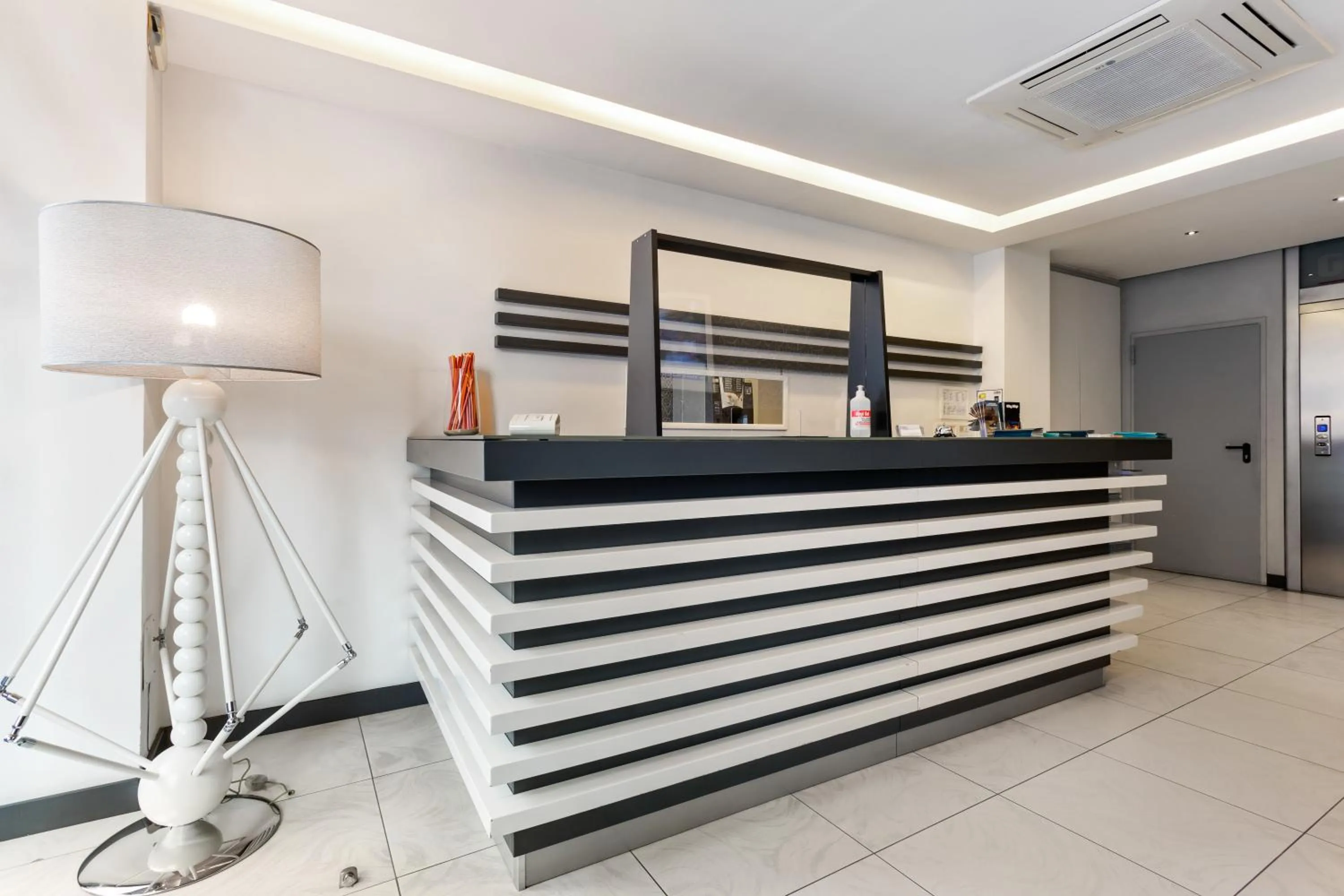 Lobby or reception in Golden Hotel