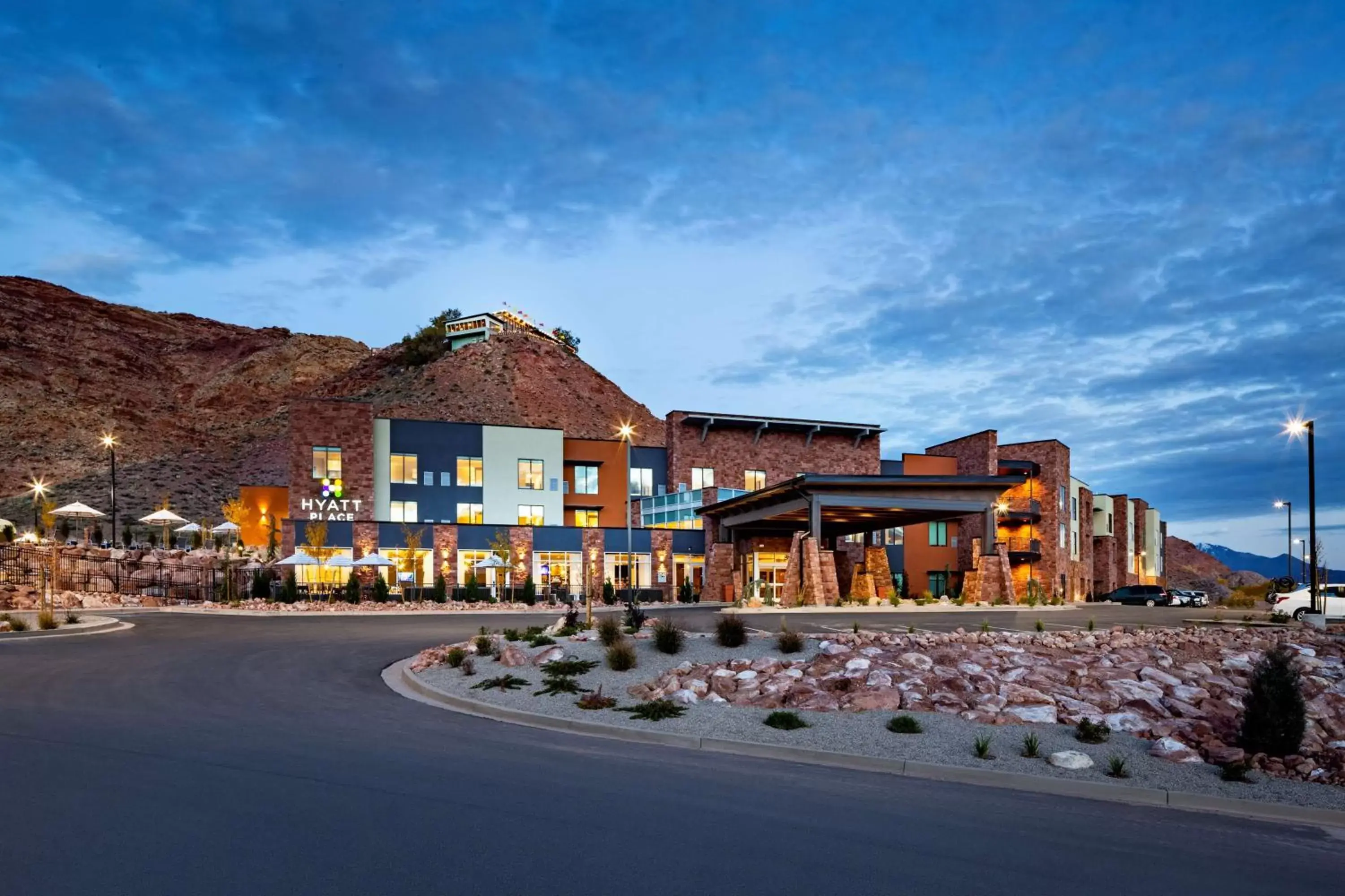 Property building in Hyatt Place Moab Property building in Hyatt Place Moab