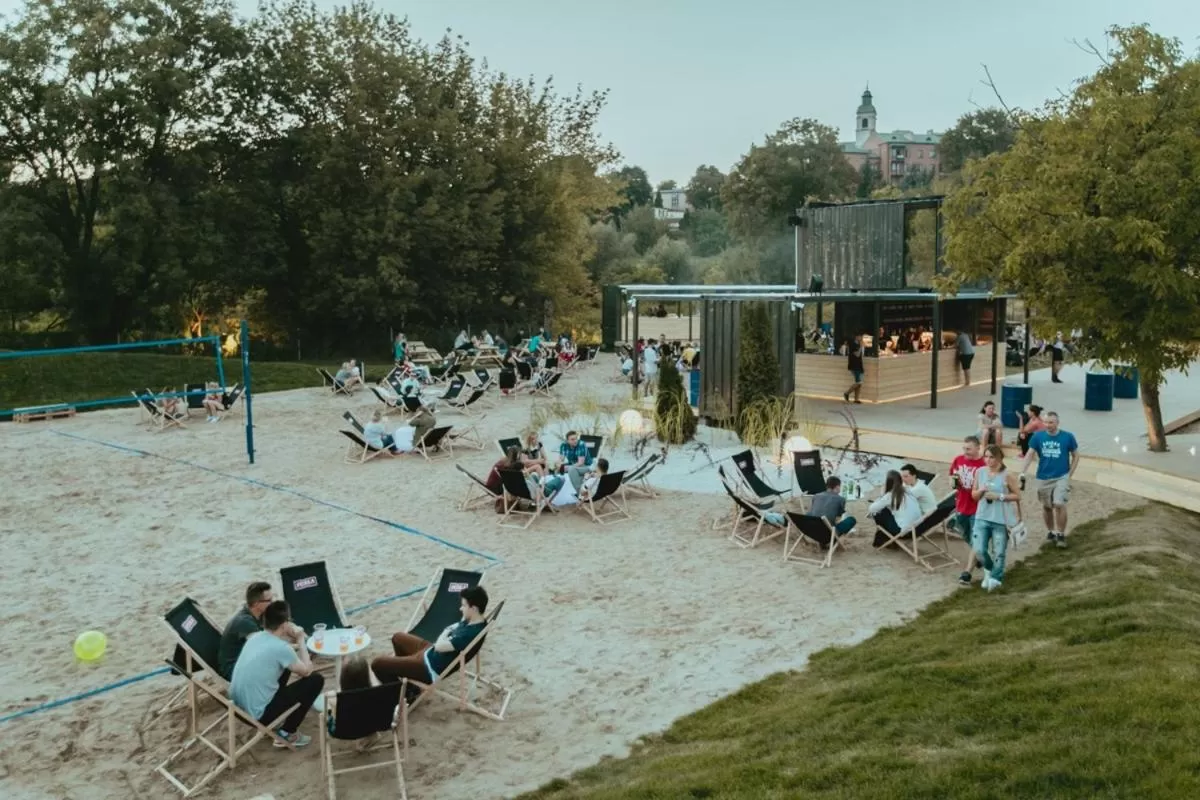 Evening entertainment in Apartamenty Browar Perła - Perła Brewery Apartments