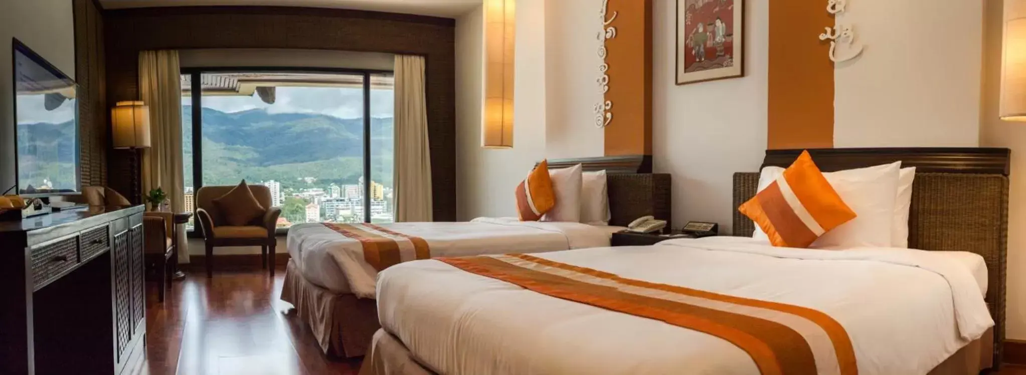 Bed in Chiangmai Grandview Hotel & Convention Center - SHA Extra Plus