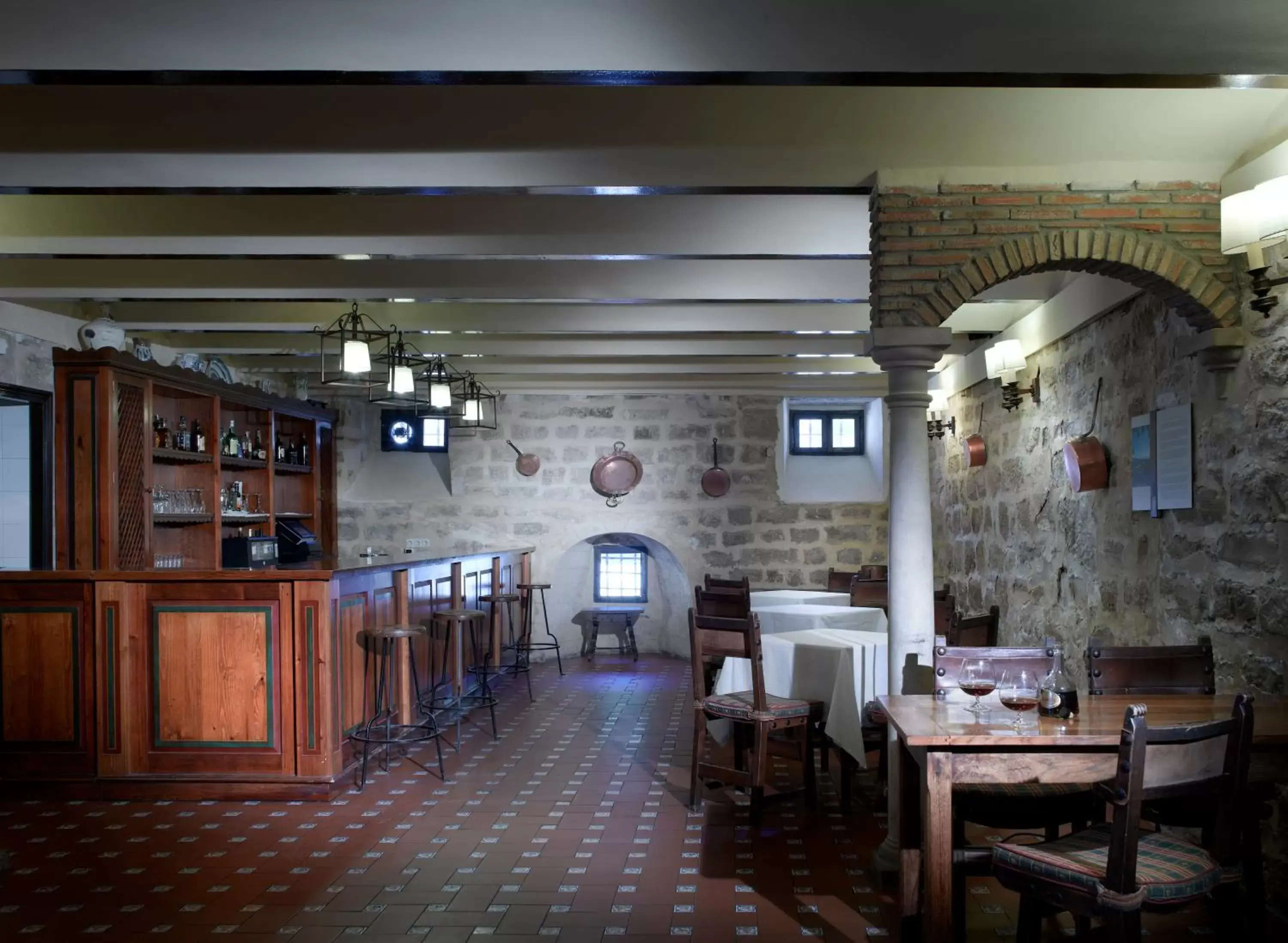 Lounge or bar, Restaurant/Places to Eat in Parador de Ubeda