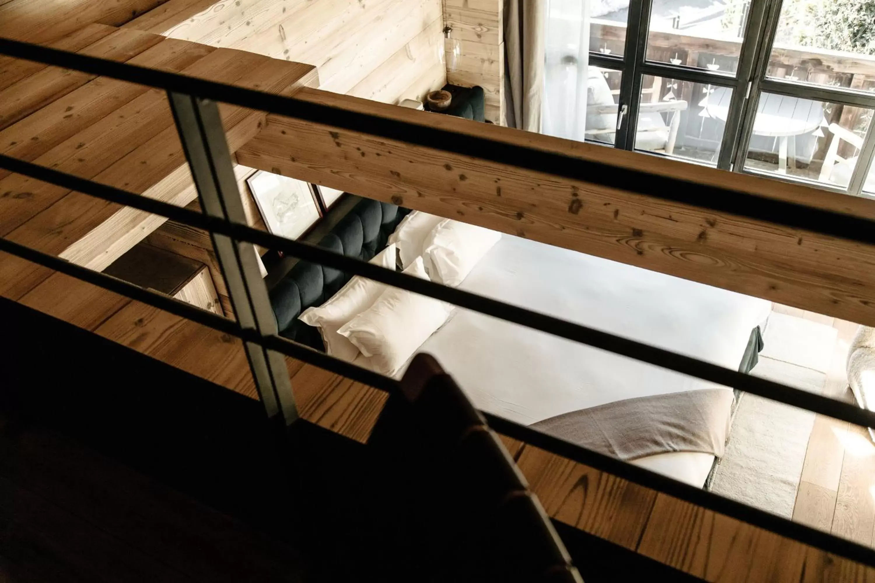 Bed, Bunk Bed in L'Alpaga, a Beaumier hotel