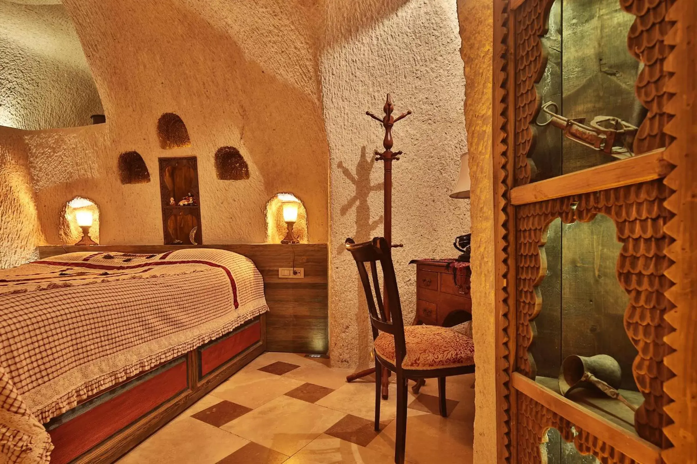 Decorative detail in Cappadocia Cave Suites