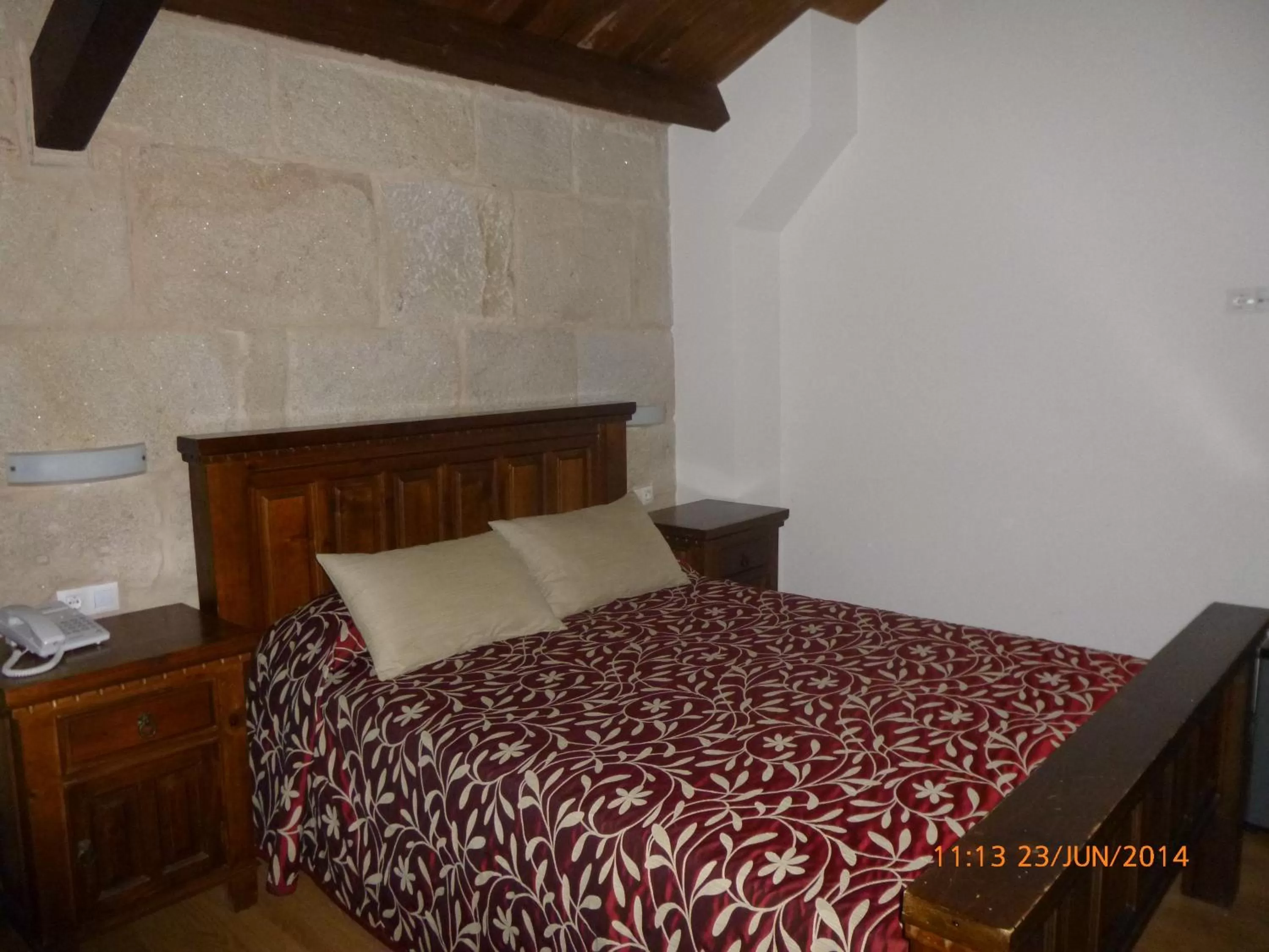 Bed in Hotel Boa Vila