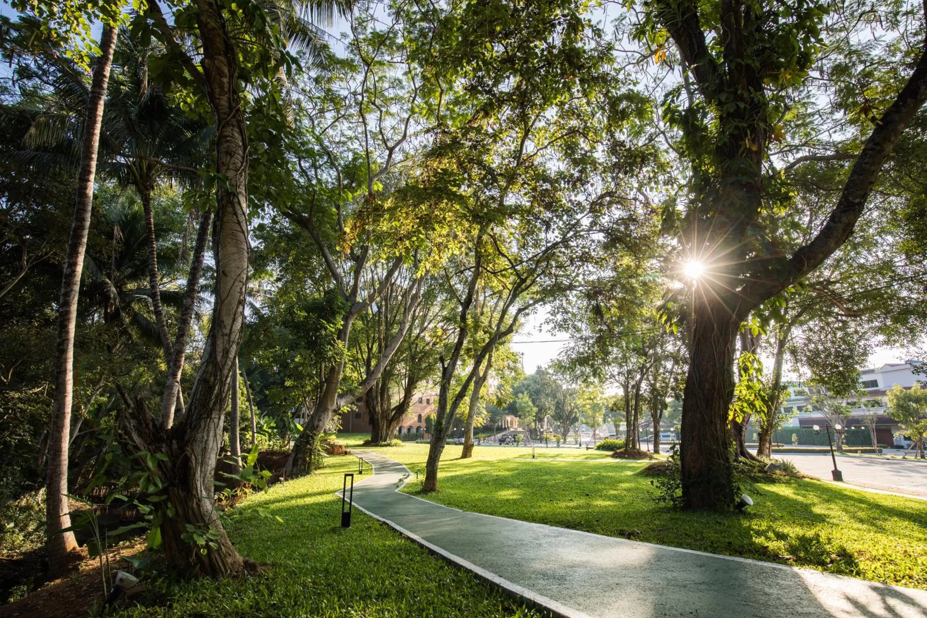 Garden in The Heritage Chiang Rai Hotel and Convention