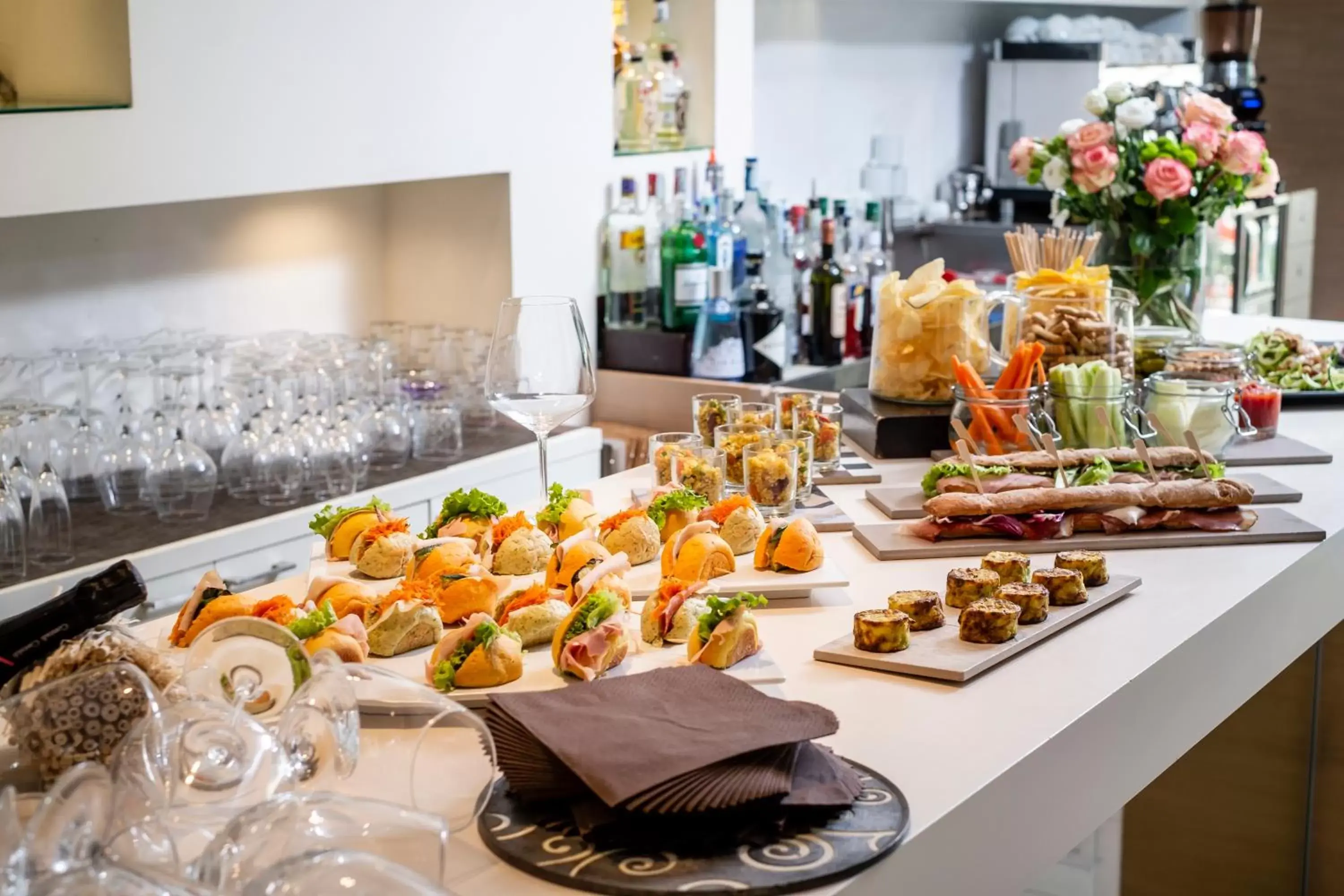 Food close-up in Le Rose Suite Hotel