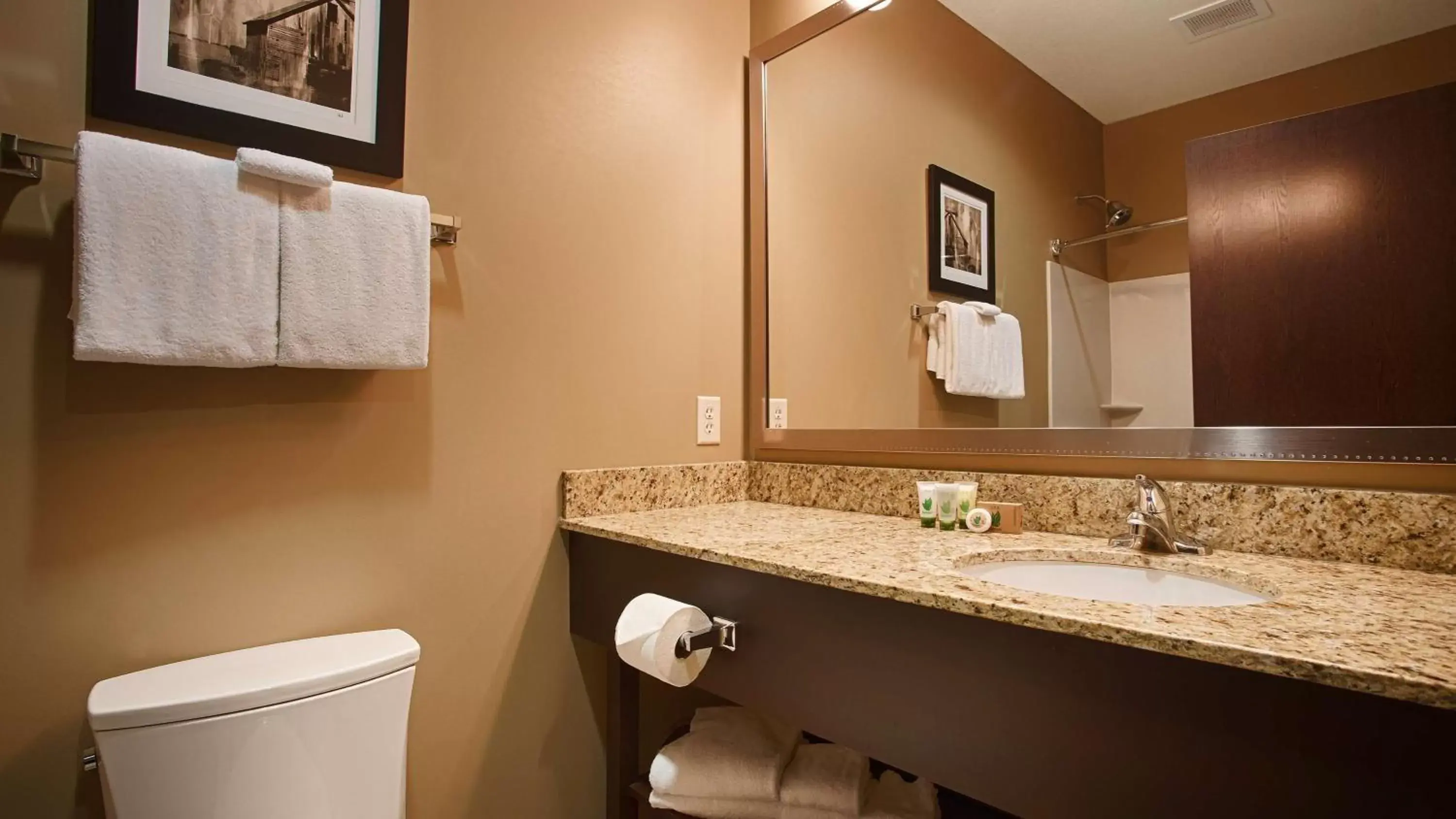 Photo of the whole room, Bathroom in Best Western Plus Night Watchman Inn & Suites