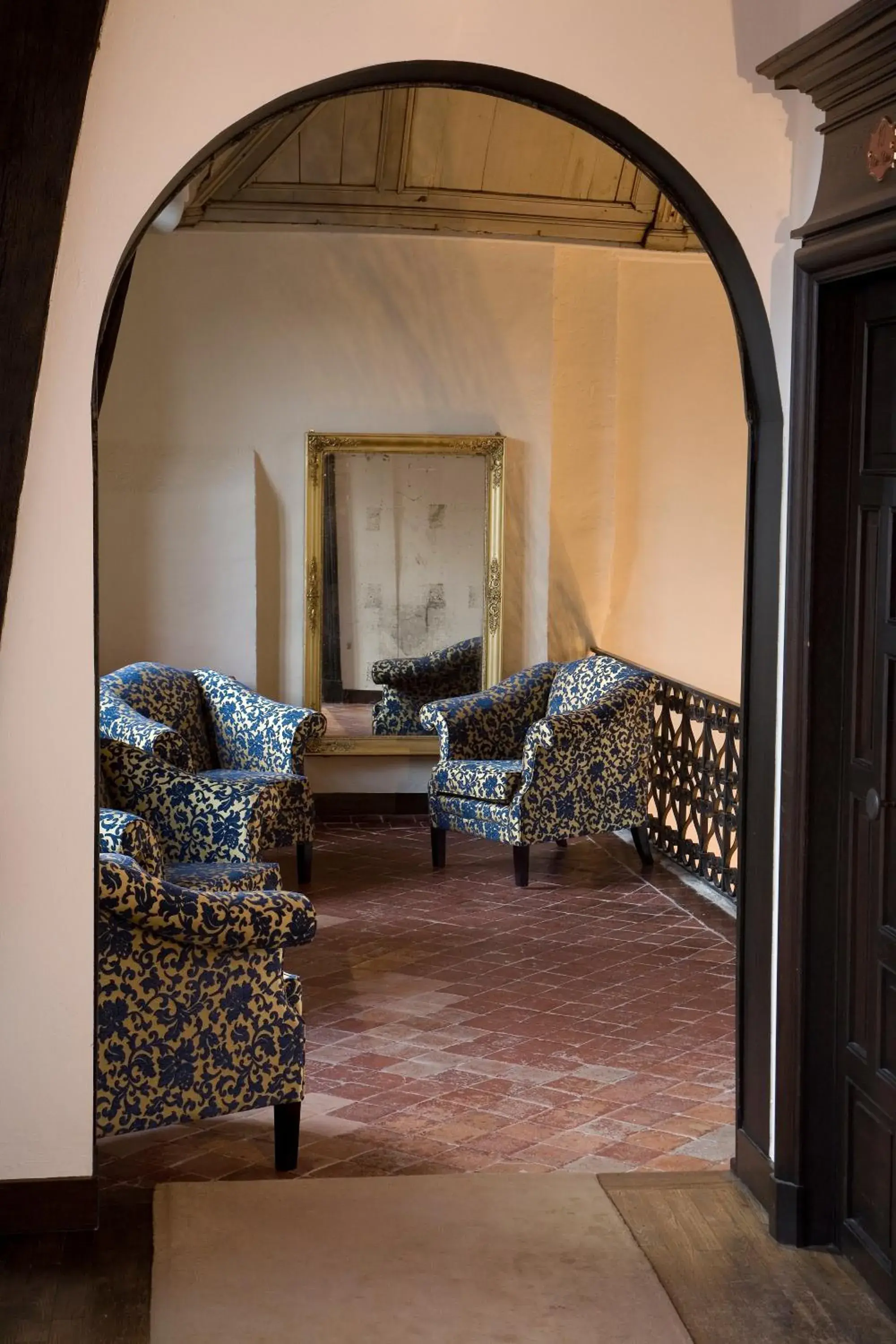 Decorative detail, Seating Area in Grand Hôtel de l'Abbaye