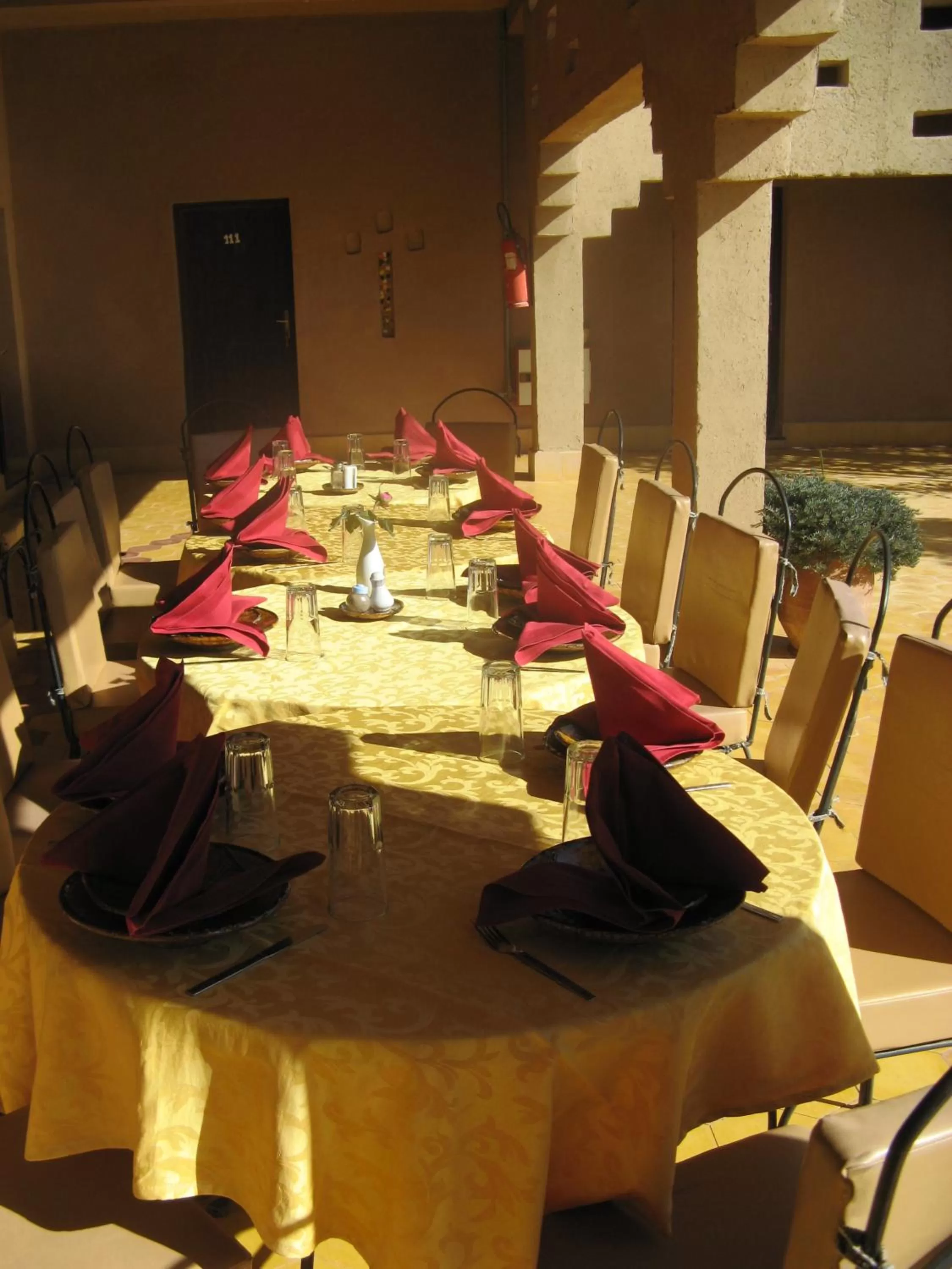 Patio in Auberge Tinit