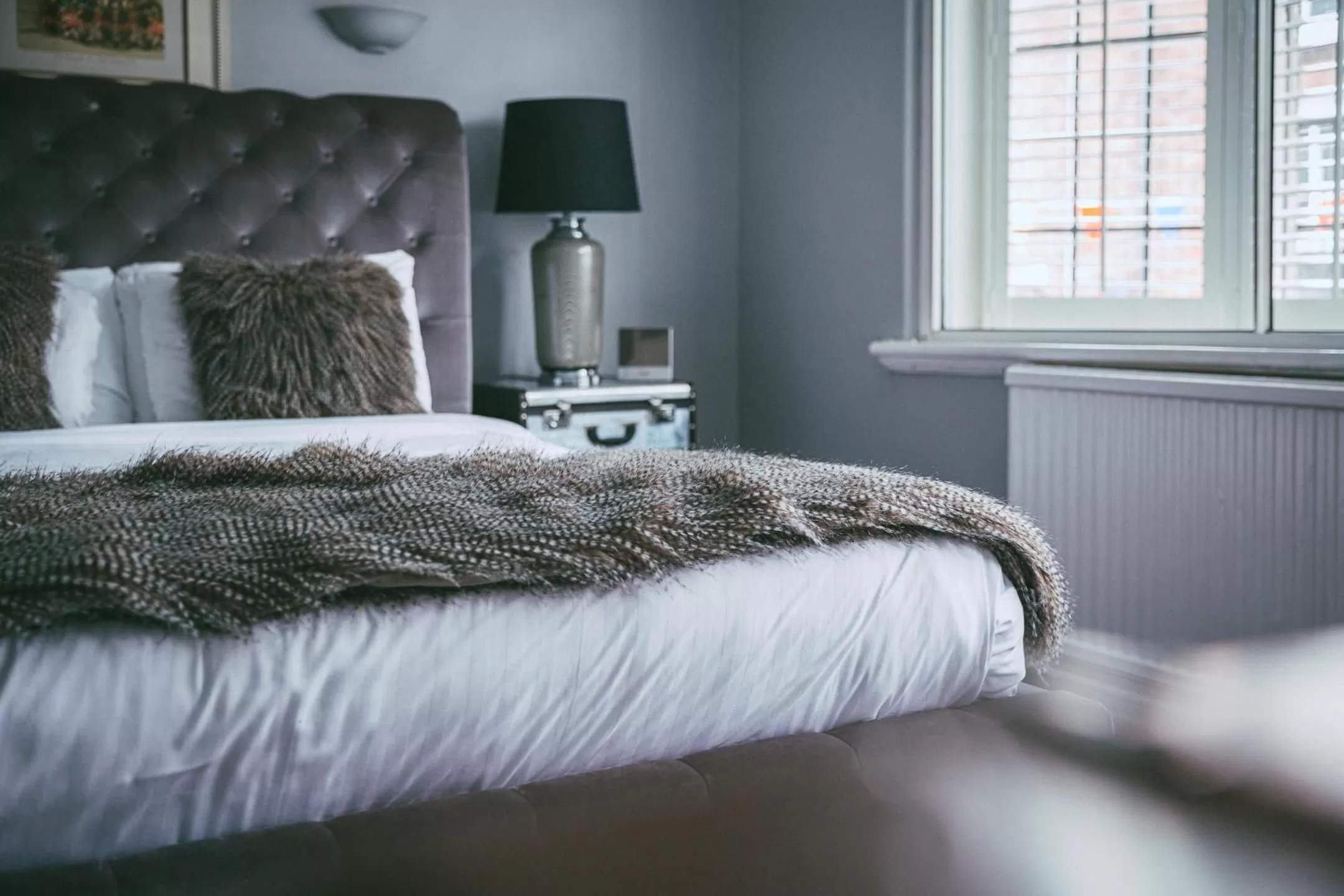Bed in Rose & Crown Inn